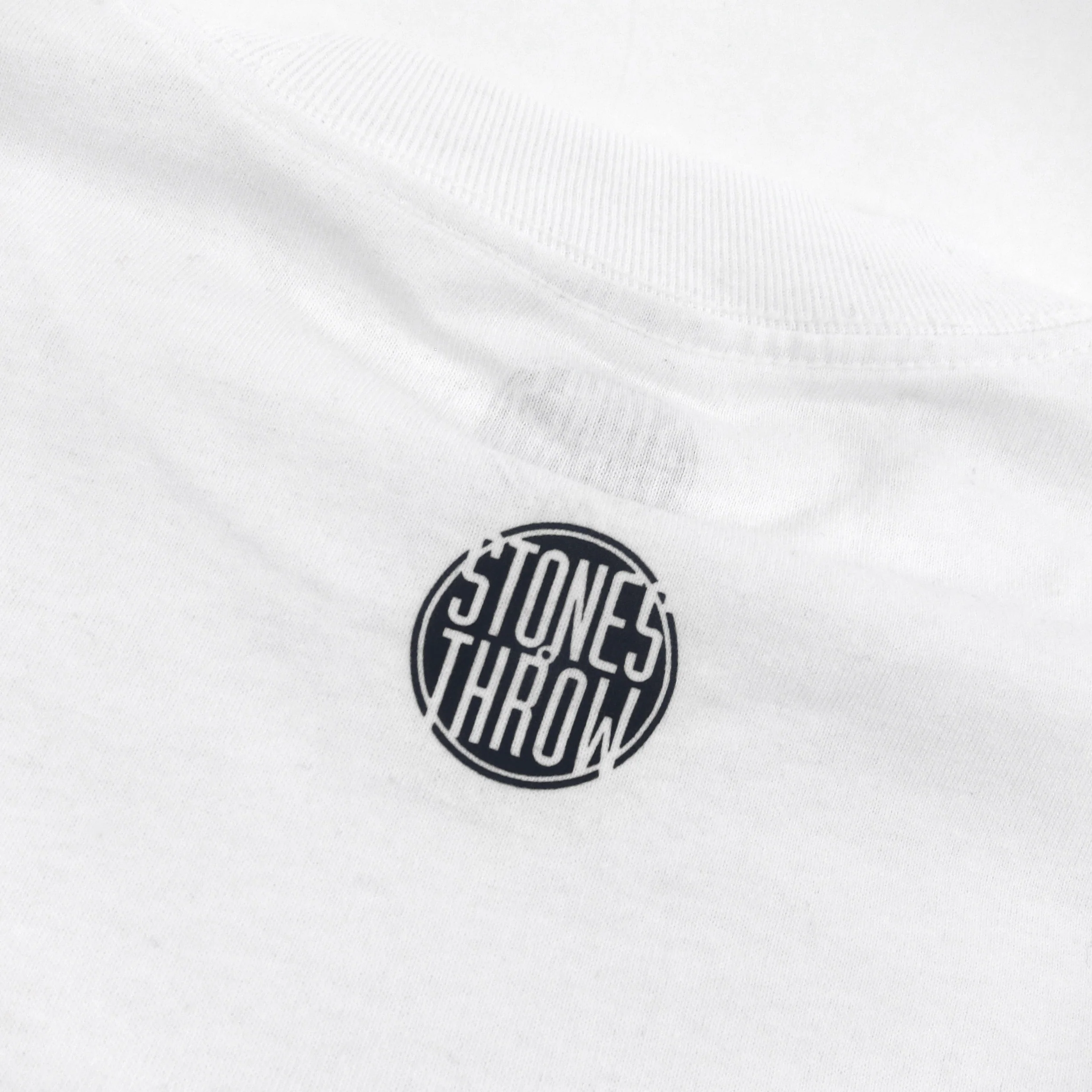 Stones Throw: Dilla Donuts Stencil Shirt - White / Black - Image 3