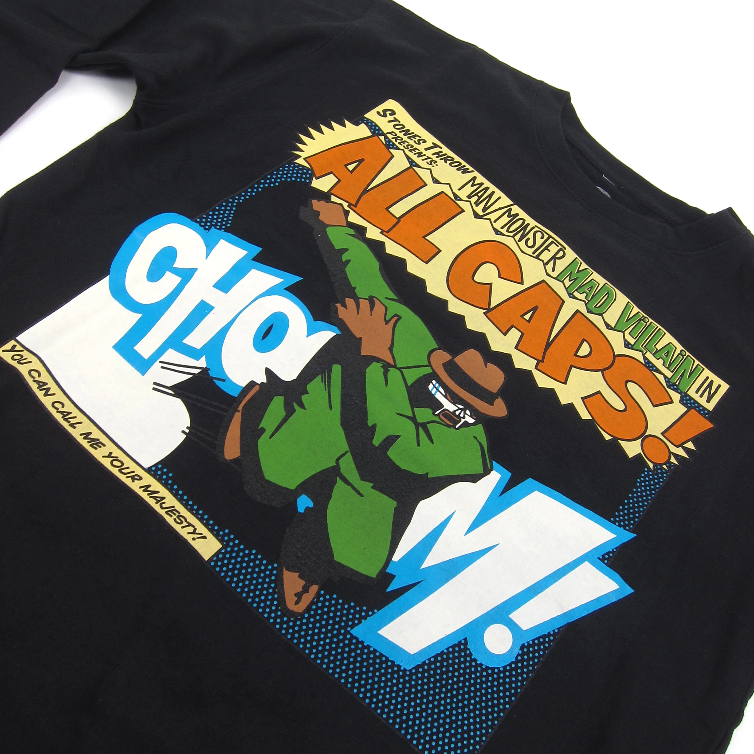 Stones Throw: Madvillain All Caps! Crewneck Sweatshirt - Image 2