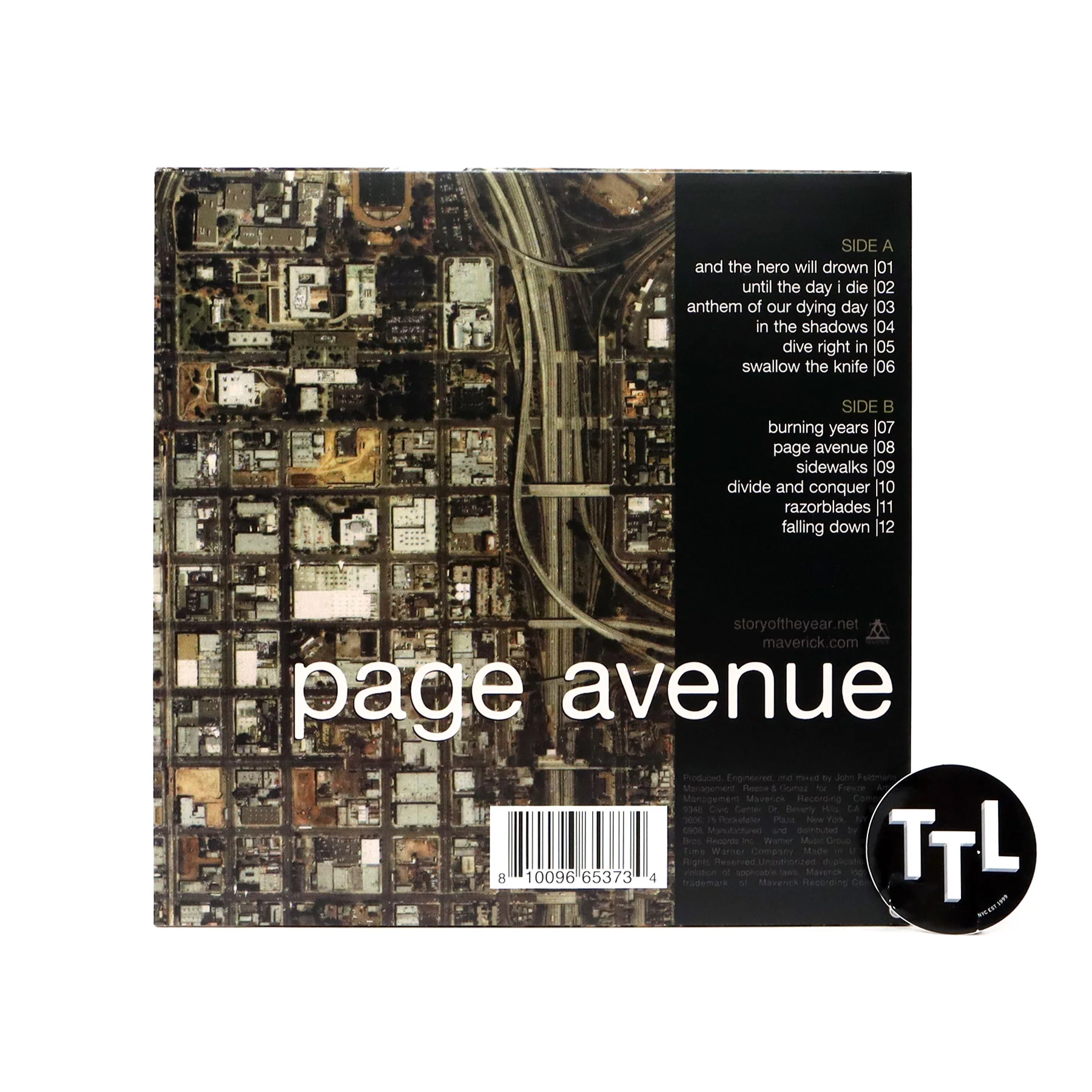 Story Of The Year: Page Avenue (Colored Vinyl) Vinyl LP - Image 3