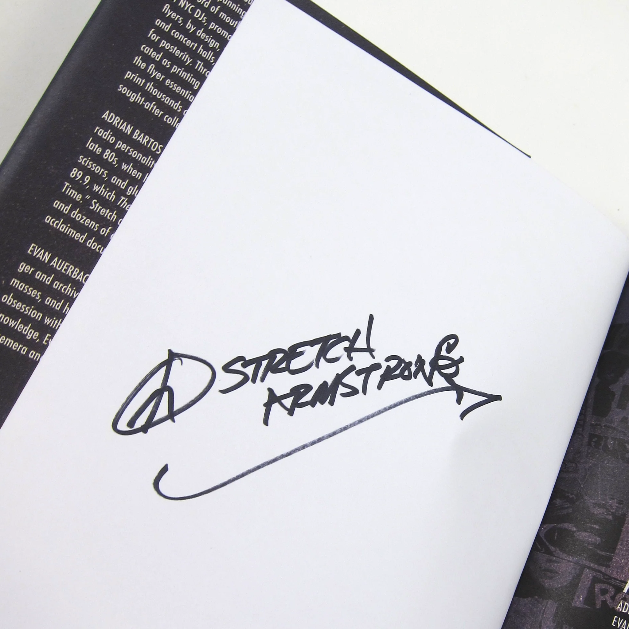 Stretch Armstrong: No Sleep - NYC Nightlife Flyers 1988-1999 Book - Signed - Image 2