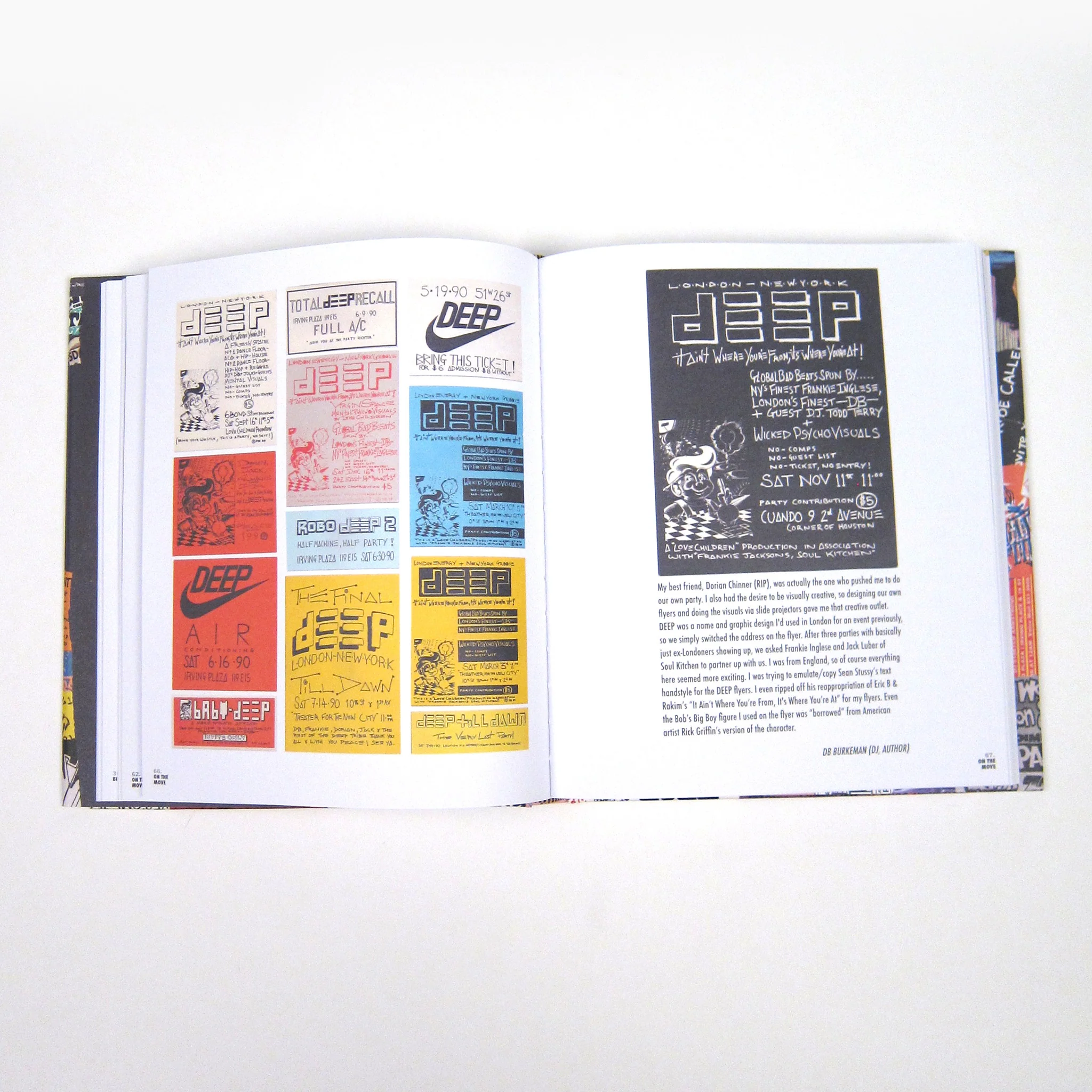 Stretch Armstrong: No Sleep - NYC Nightlife Flyers 1988-1999 Book - Signed - Image 5