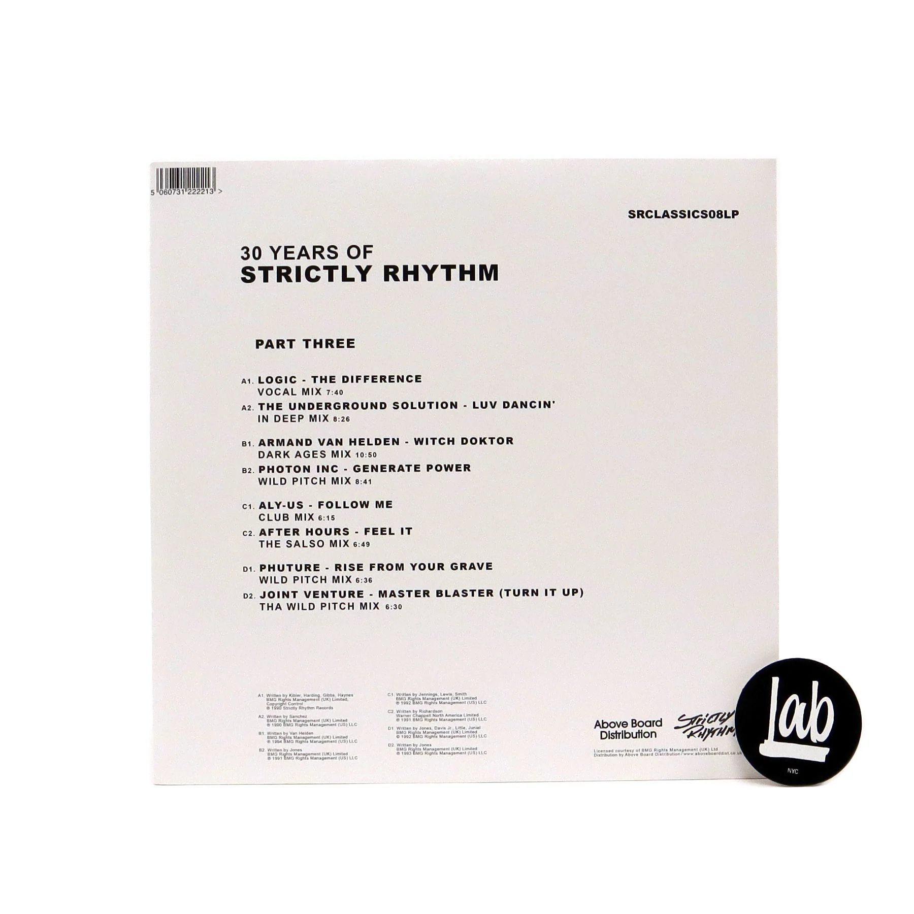 Strictly Rhythm: 30 Years Of Strictly Rhythm Part Three (Colored Vinyl) Vinyl 2LP - Image 3