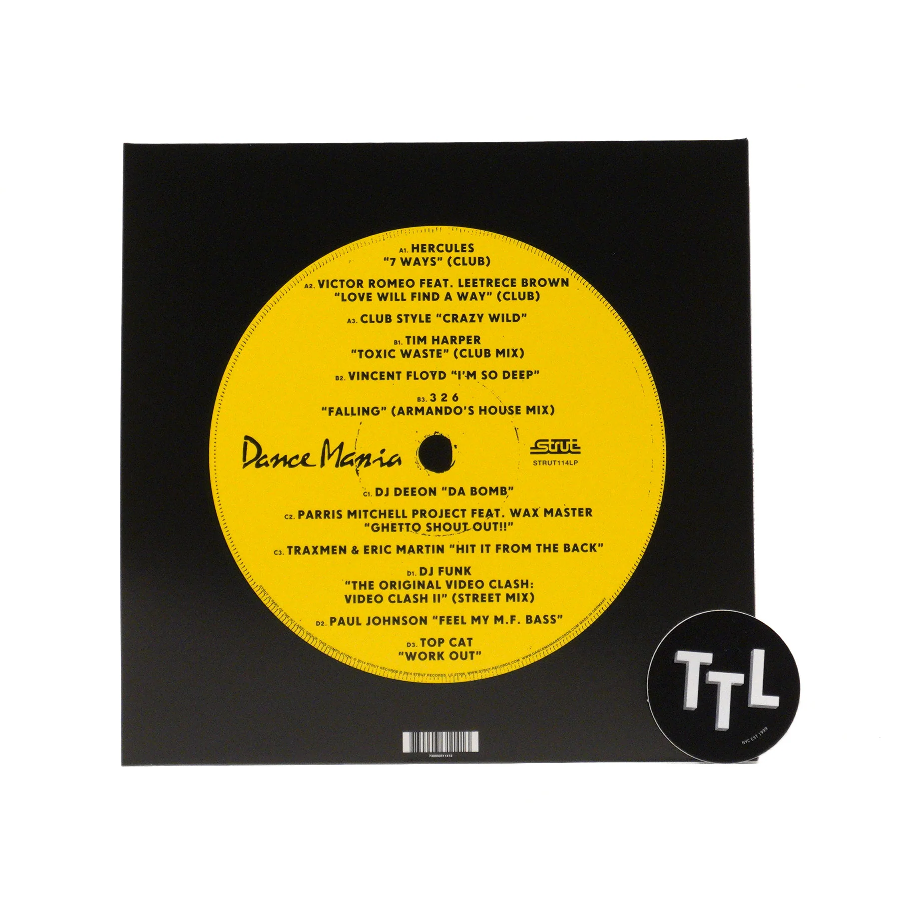 Strut Records: Hardcore Traxx - Dance Mania Records 1986-97 Vinyl 2LP - Image 3