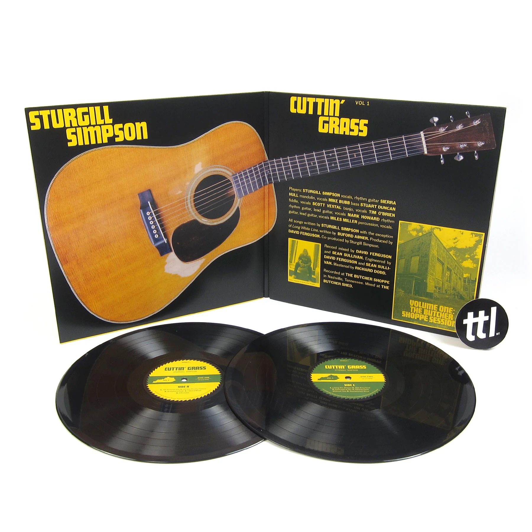 Sturgill Simpson: Cuttin' Grass Vol.1 Vinyl 2LP - Image 2