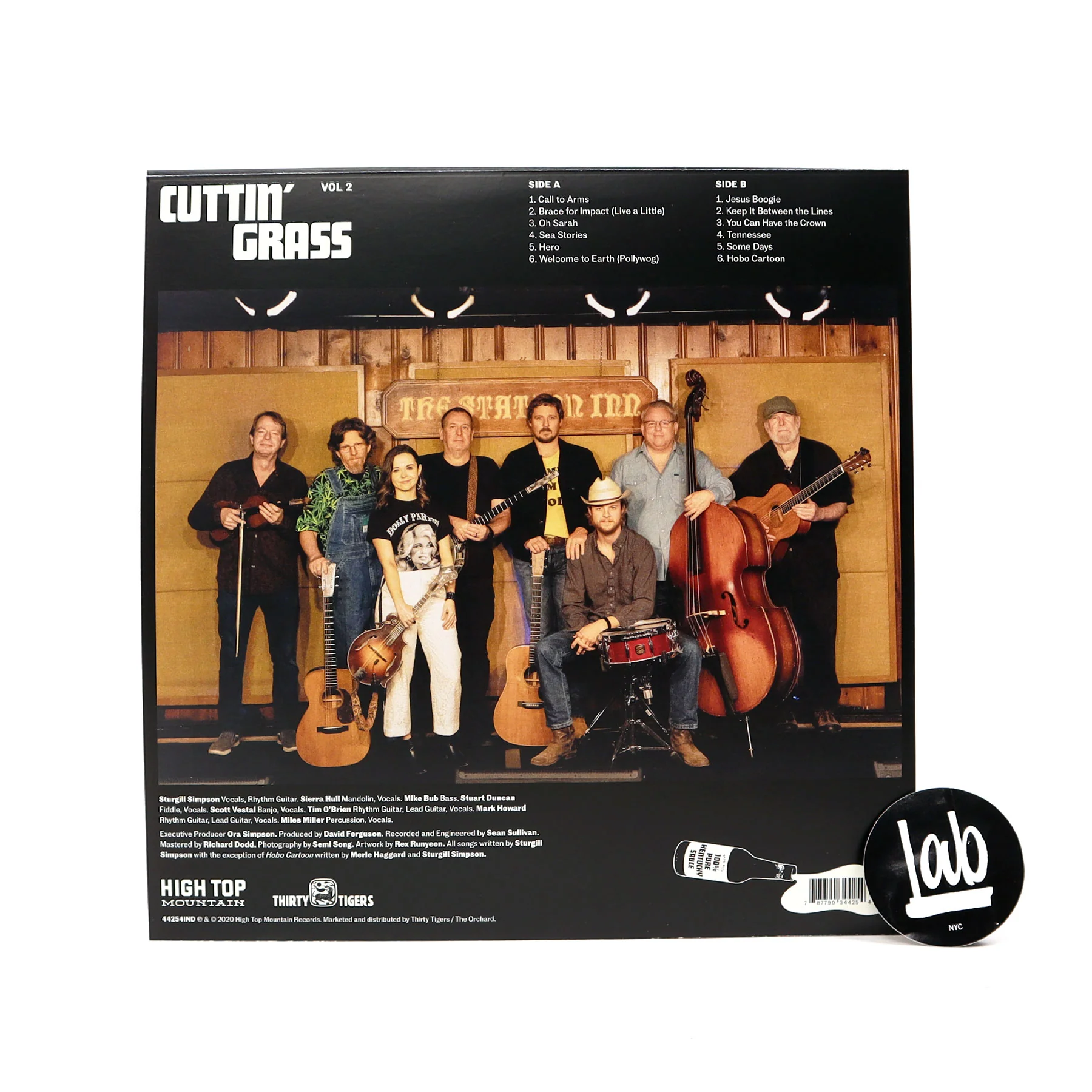Sturgill Simpson: Cuttin' Grass Vol.2 (Indie Exclusive Colored Vinyl) Vinyl LP - Image 3