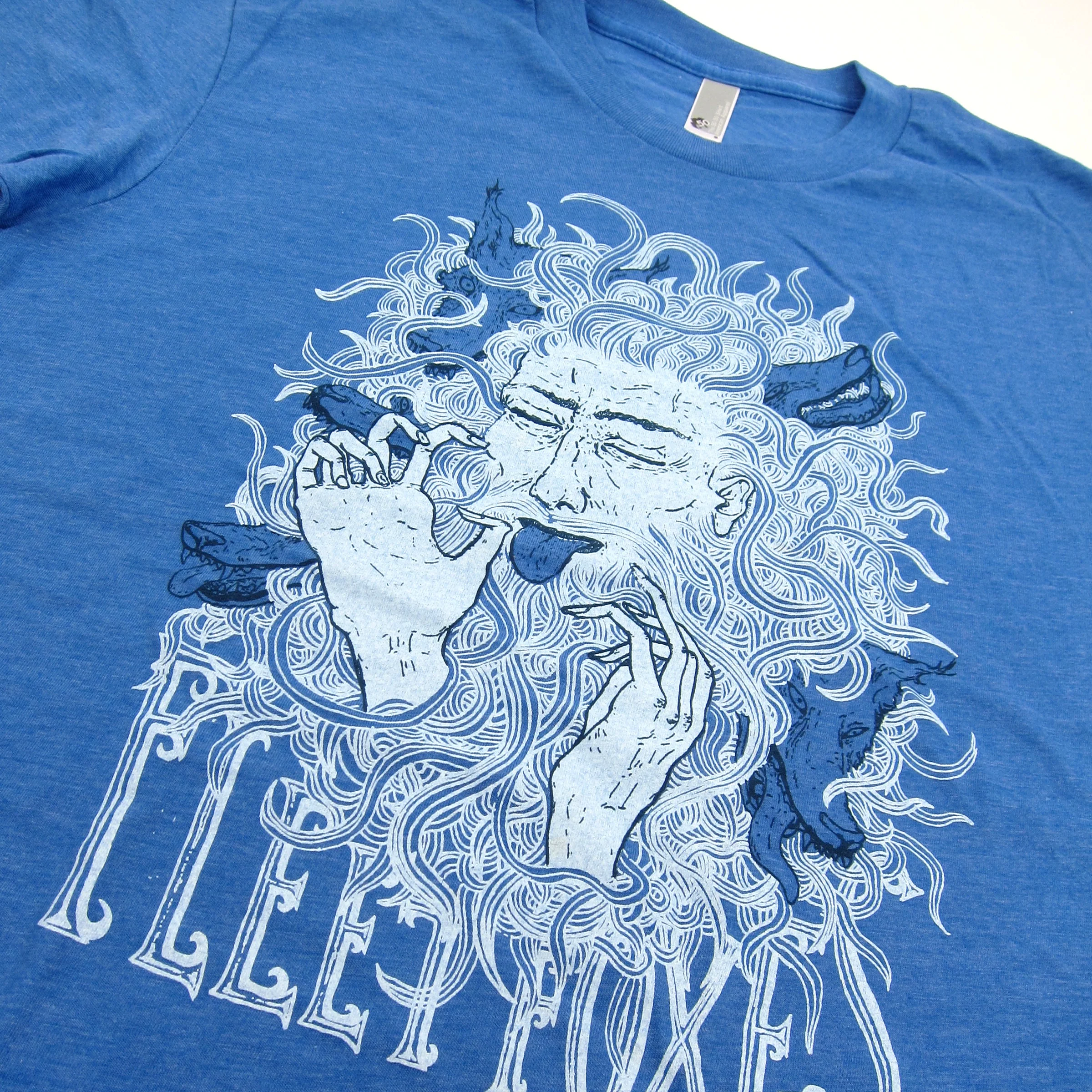 Sub Pop Records: Fleet Foxes Shirt - Blue - Image 2