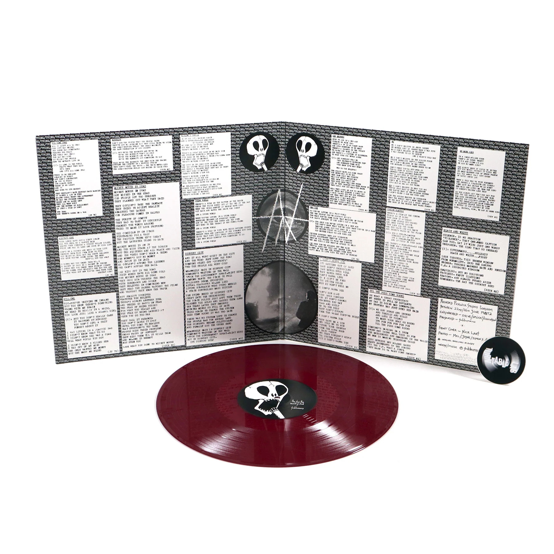 Subhumans: The Day The Country Died (Indie Exclusive Colored Vinyl) Vinyl LP - Image 2