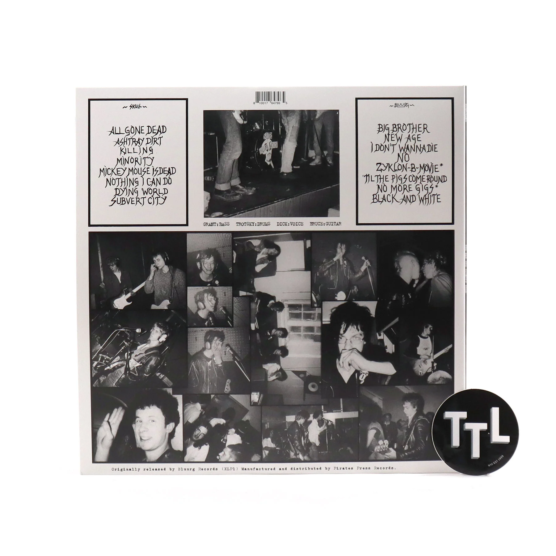 Subhumans: The Day The Country Died (Indie Exclusive Colored Vinyl) Vinyl LP - Image 3