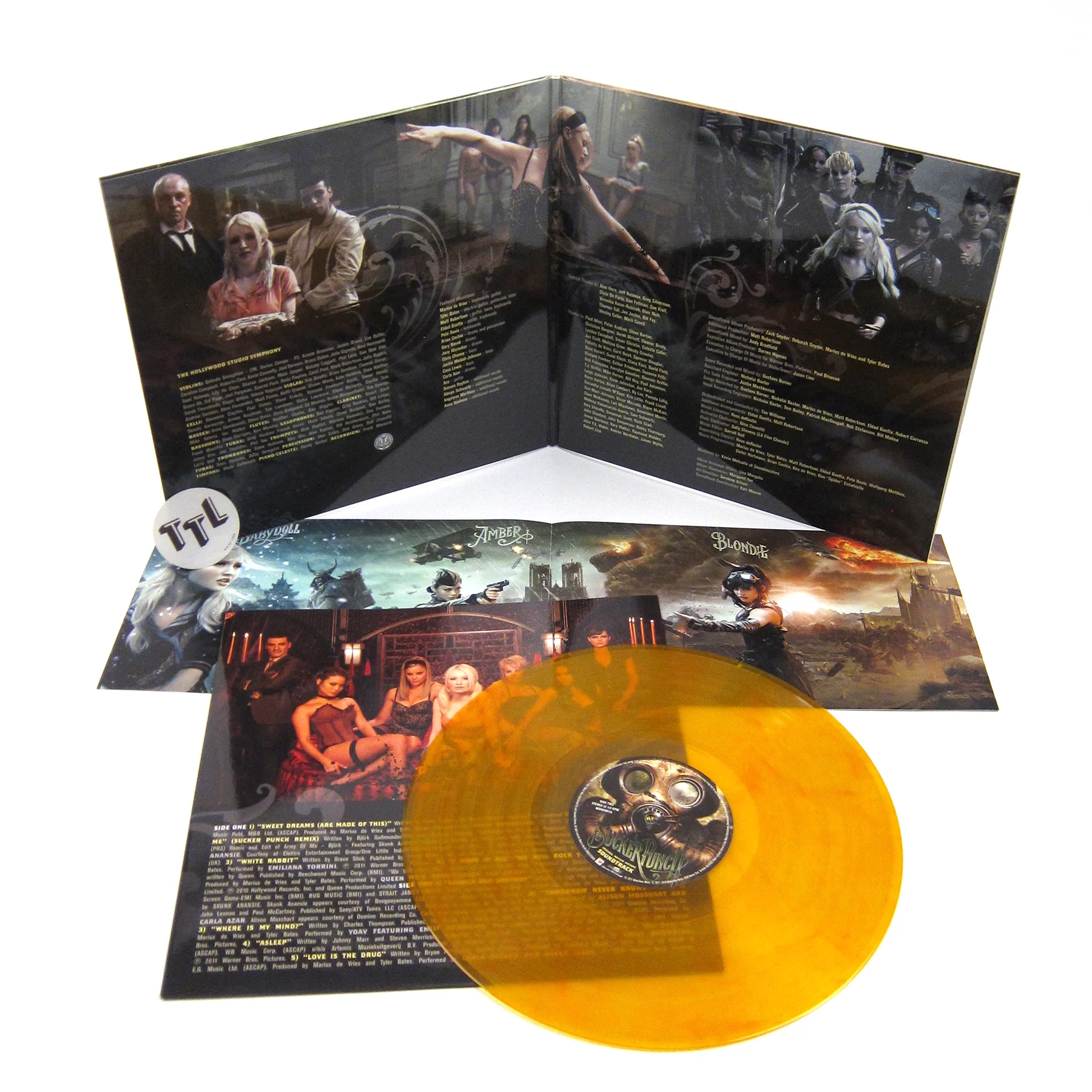 Sucker Punch: Sucker Punch Soundtrack (Music On Vinyl, 180g, Amber Marbled Colored Vinyl) Vinyl LP - Image 2