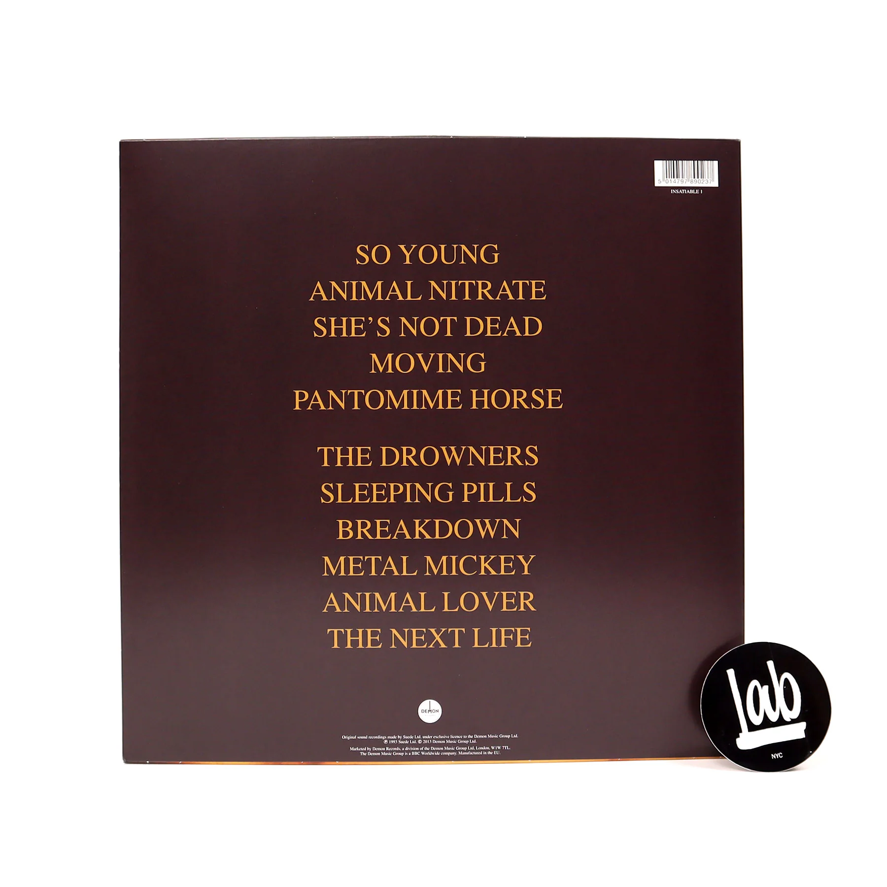 Suede: Suede (180g, UK Import) Vinyl LP - Image 3