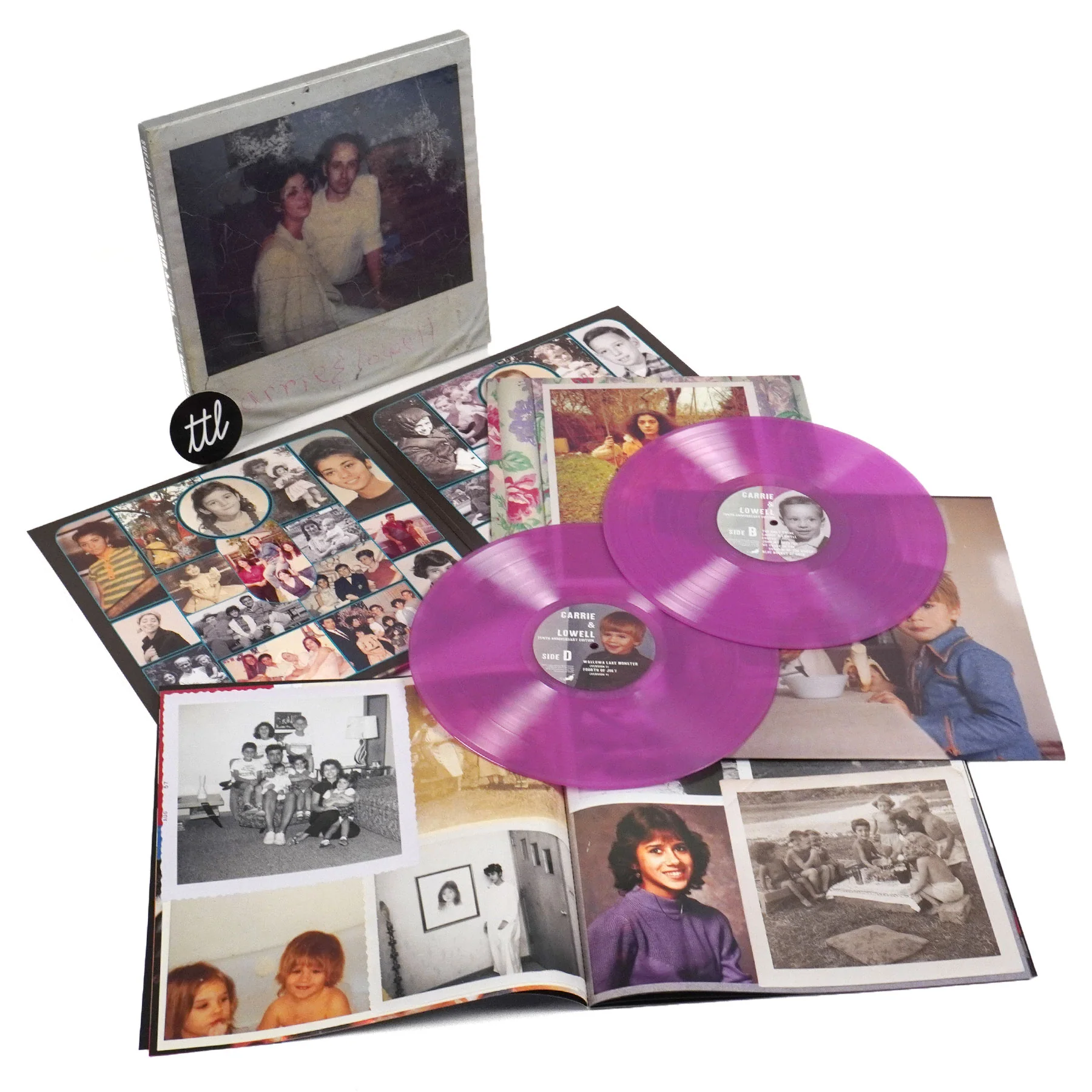 Sufjan Stevens: Carrie & Lowell - 10th Anniversary Edition (Indie Exclusive Colored Vinyl) Vinyl 2LP Boxset - Image 2