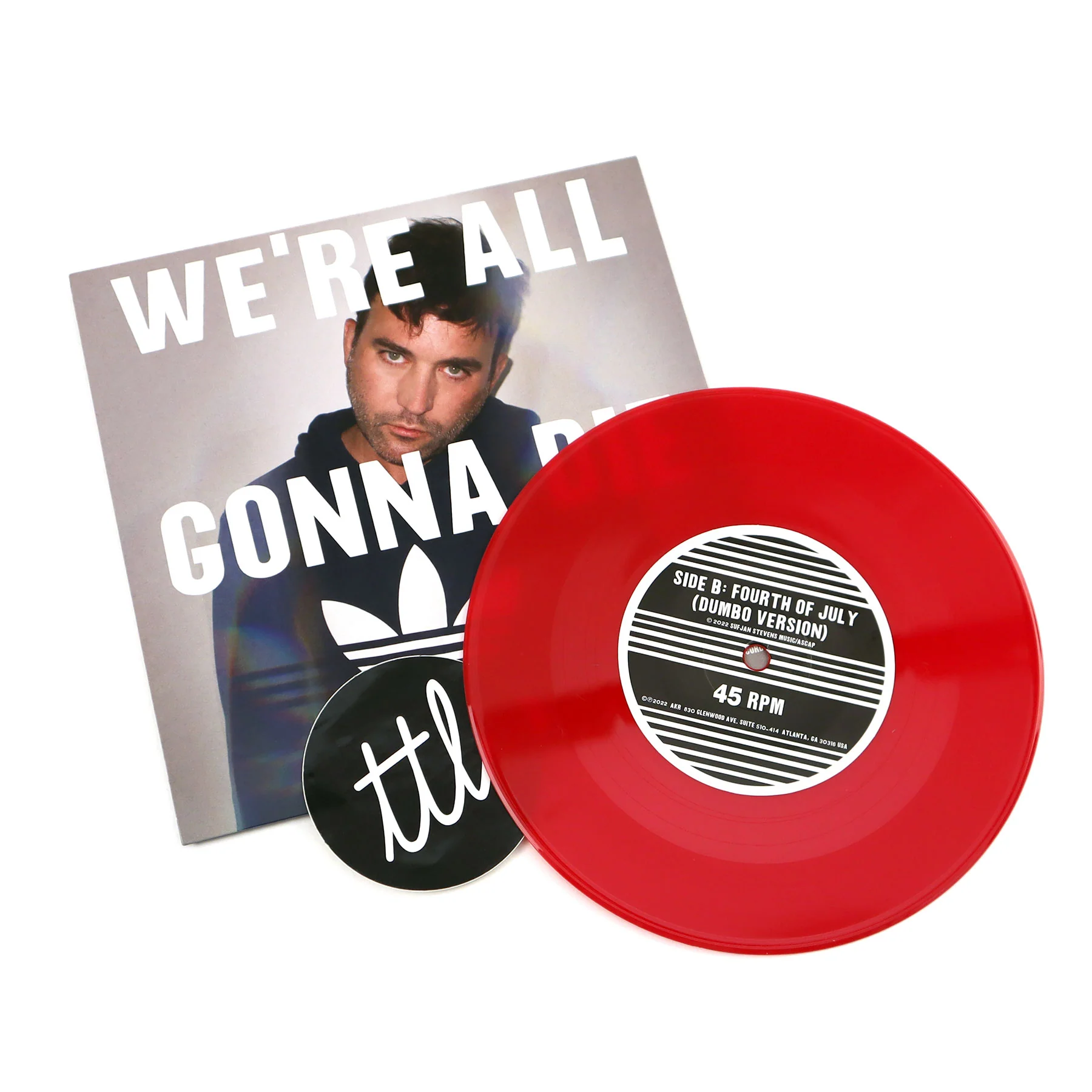 Sufjan Stevens: Fourth Of July (Colored Vinyl) Vinyl 7" - Image 2