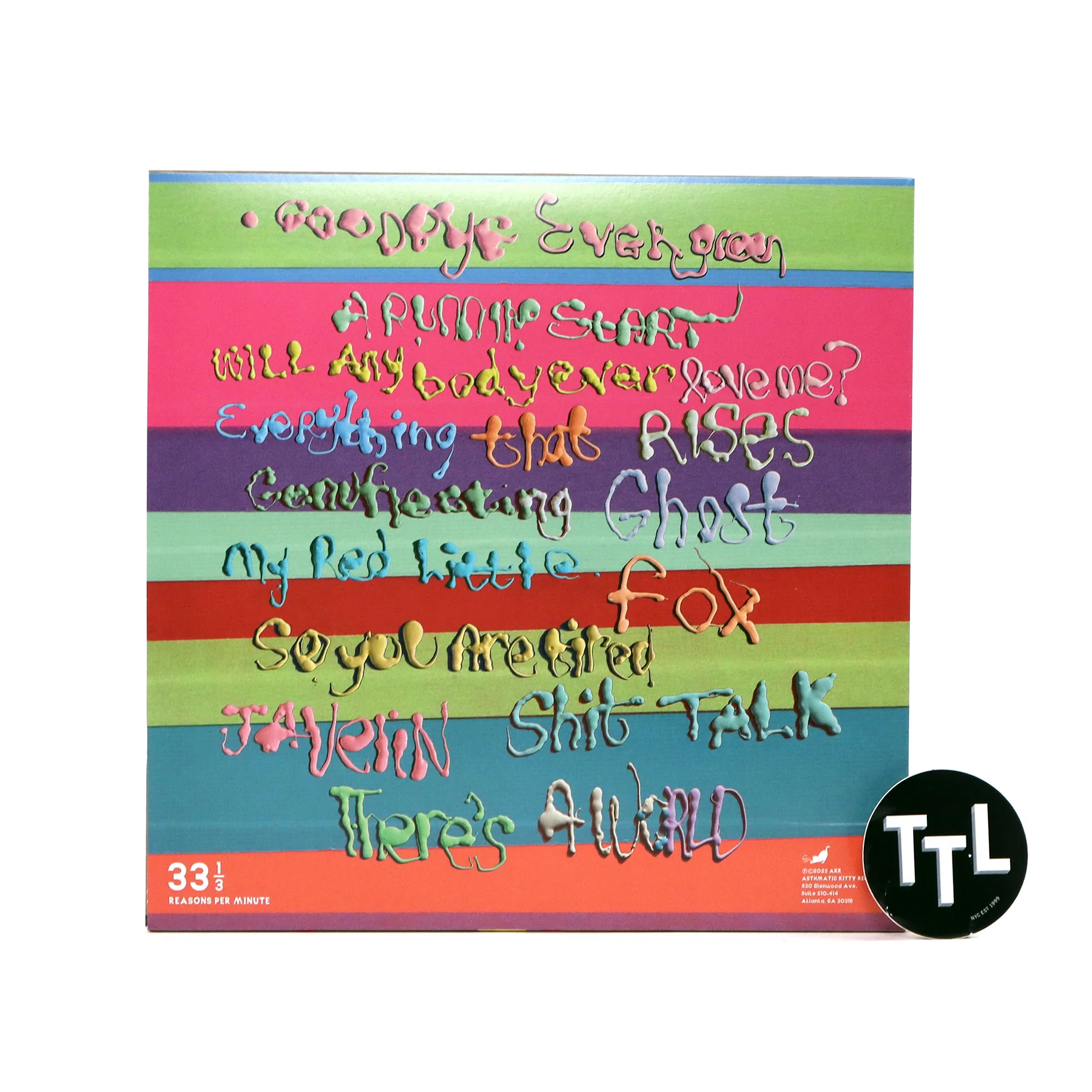 Sufjan Stevens: Javelin (Indie Exclusive Colored Vinyl) Vinyl LP - Image 3