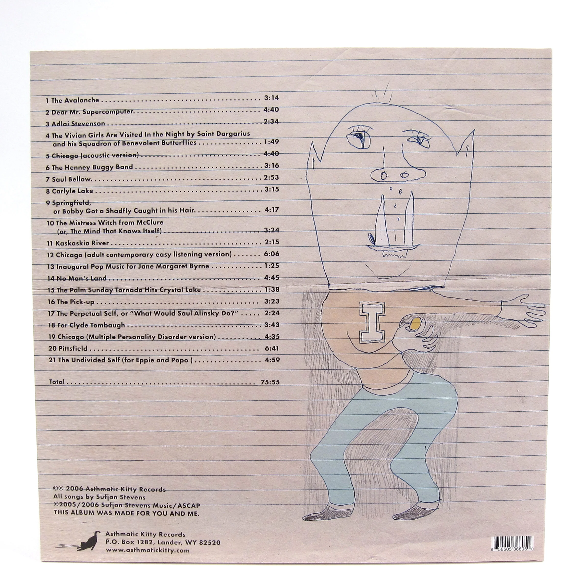 Sufjan Stevens: The Avalanche (Colored Vinyl) Vinyl 2LP - Image 3