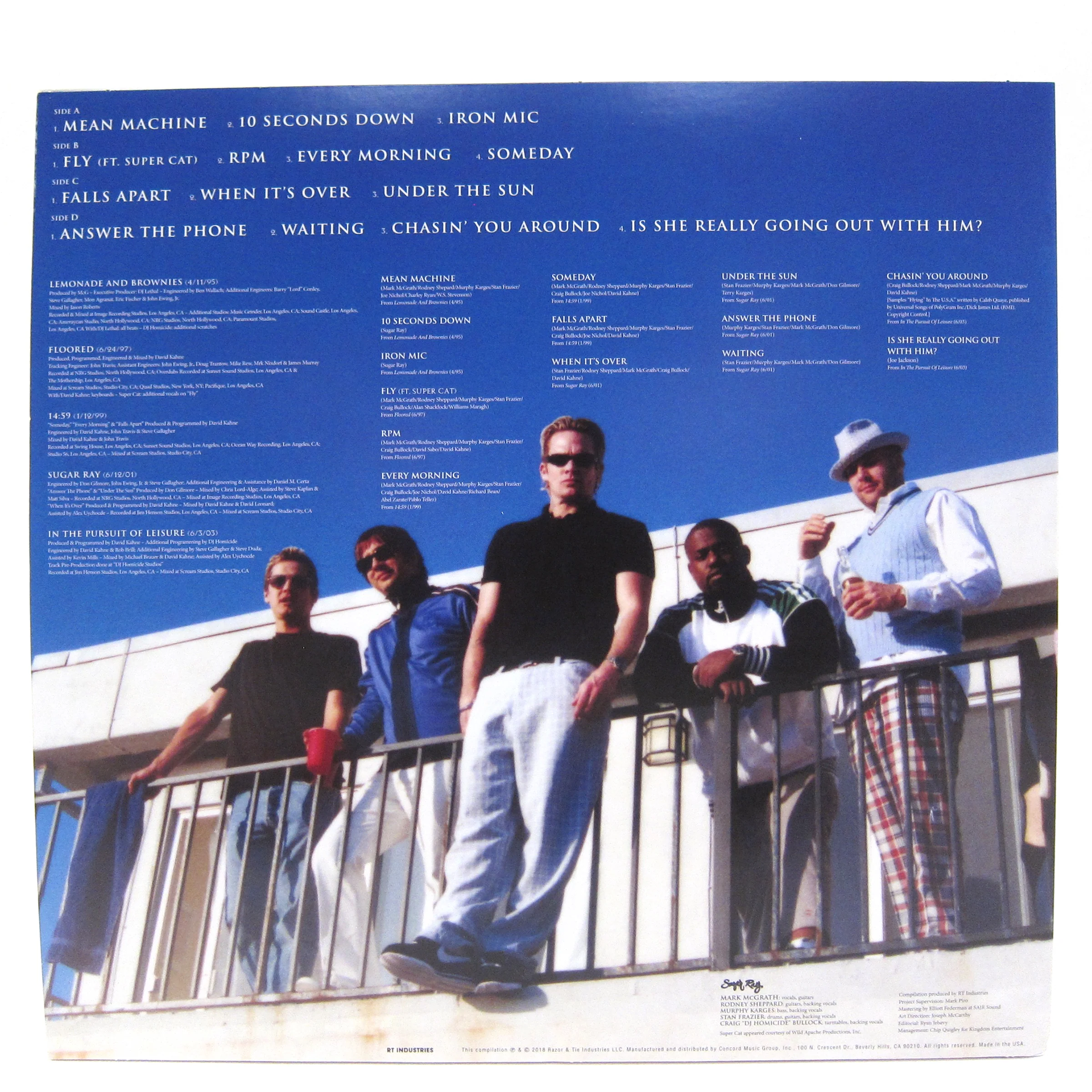 Sugar Ray: Greatest Hits Vinyl 2LP - Image 3