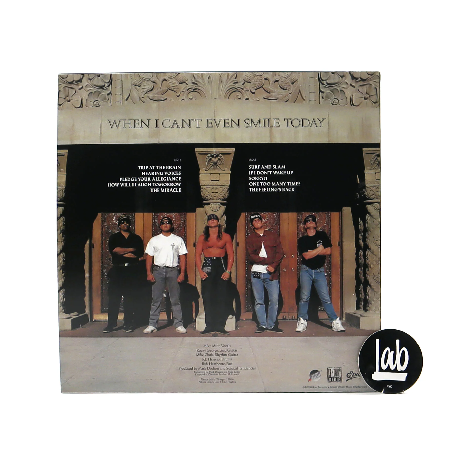 Suicidal Tendencies: How Will I Laugh Tomorrow When I Can't Even Smile (Indie Exclusive Colored Vinyl) Vinyl LP - Image 3