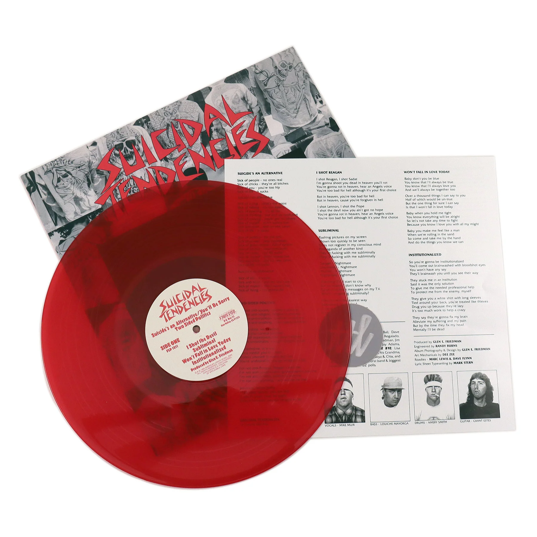 Suicidal Tendencies: Suicidal Tendencies (Random Colored Vinyl) Vinyl LP - Image 2