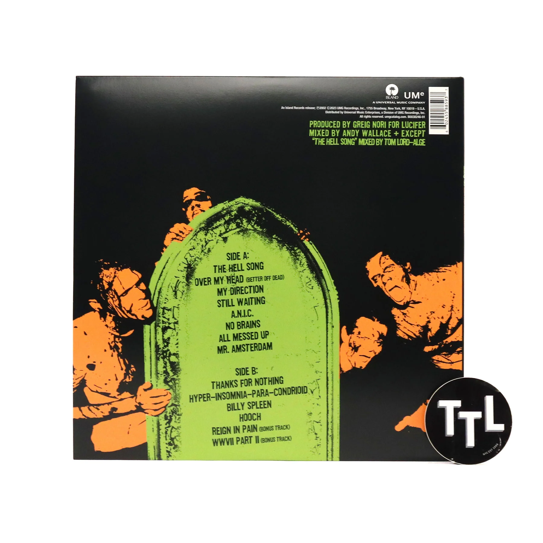 Sum 41: Does This Look Infected? (Colored Vinyl) Vinyl LP - Image 3