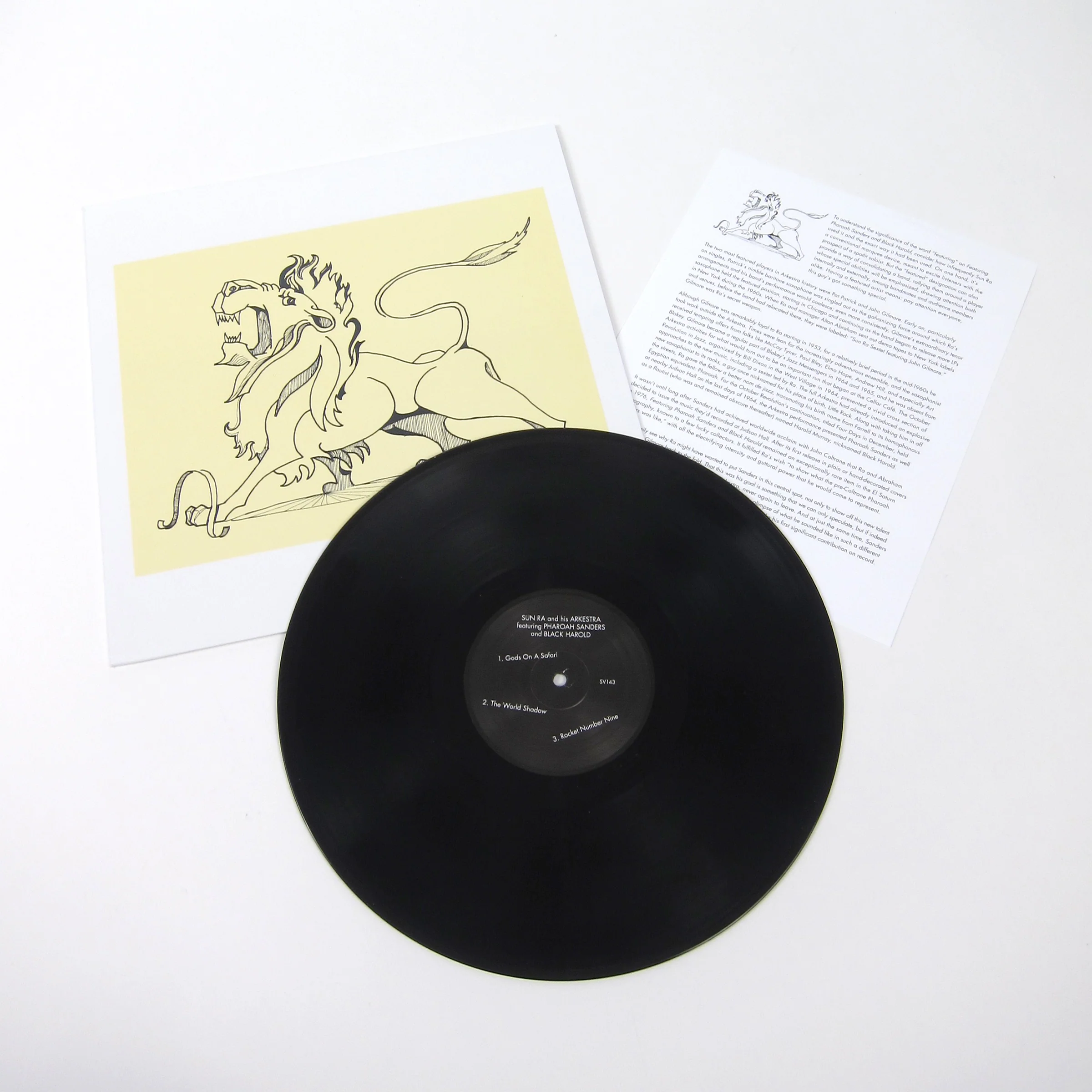 Sun Ra And His Arkestra: Sun Ra And His Arkestra Feat. Pharoah Sanders & Black Harold Vinyl LP - Image 2