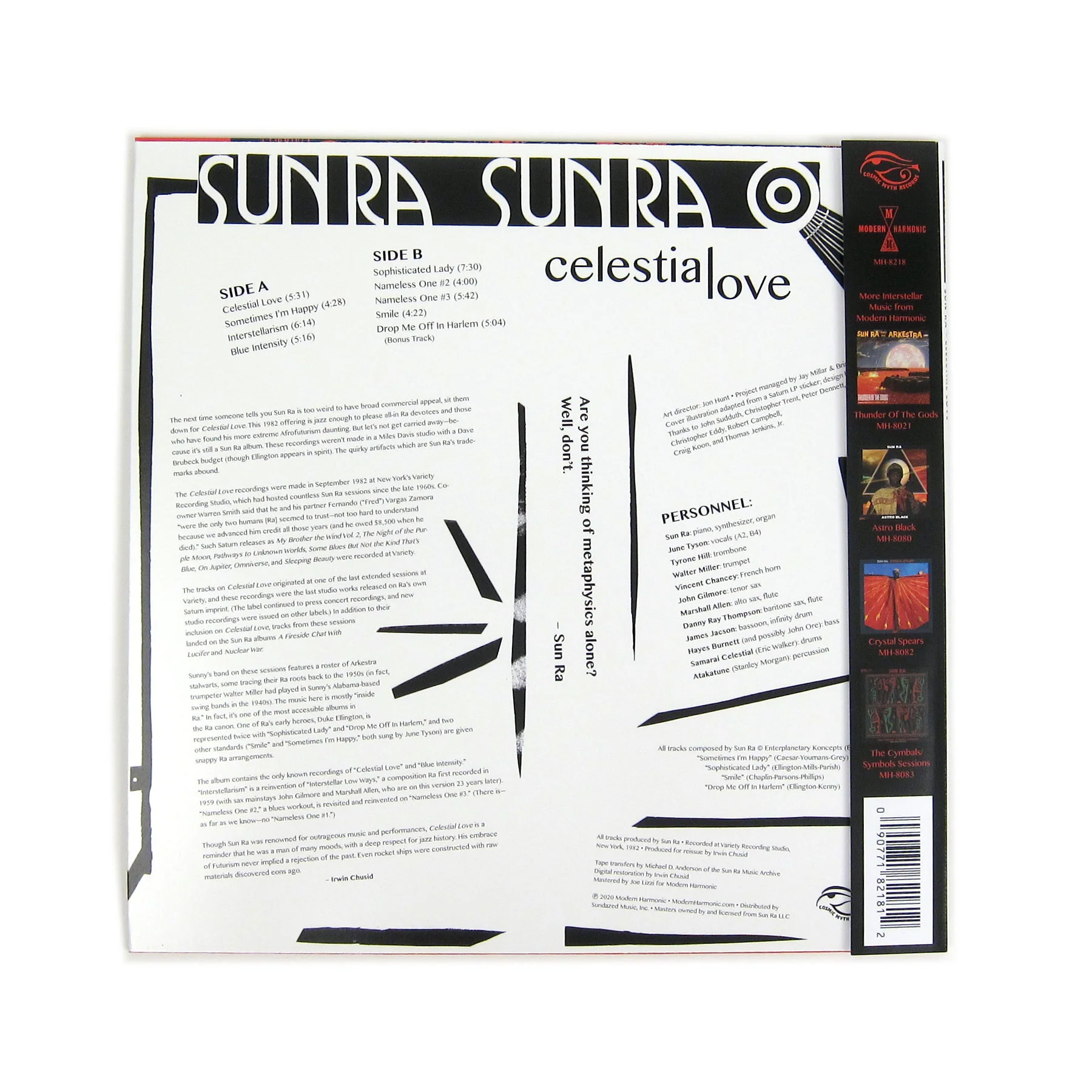 Sun Ra: Celestial Love Vinyl LP - Image 3
