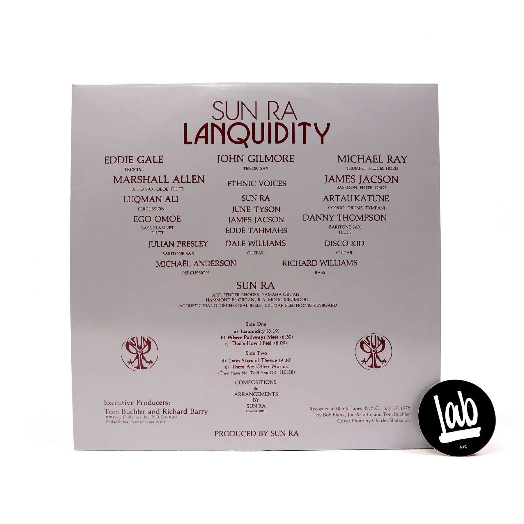 Sun Ra: Lanquidity (180g) Vinyl LP - Image 2