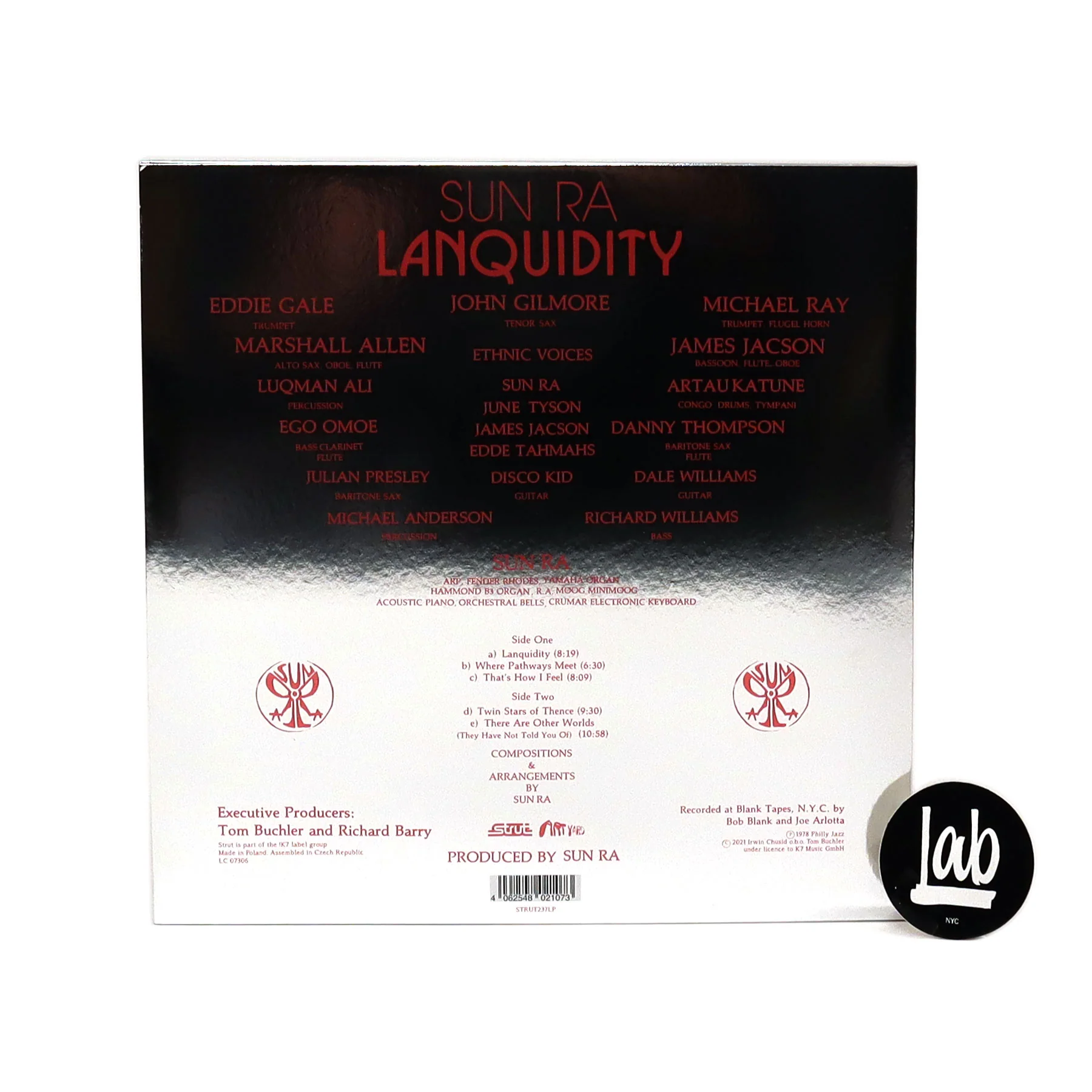 Sun Ra: Lanquidity Vinyl LP - Image 3