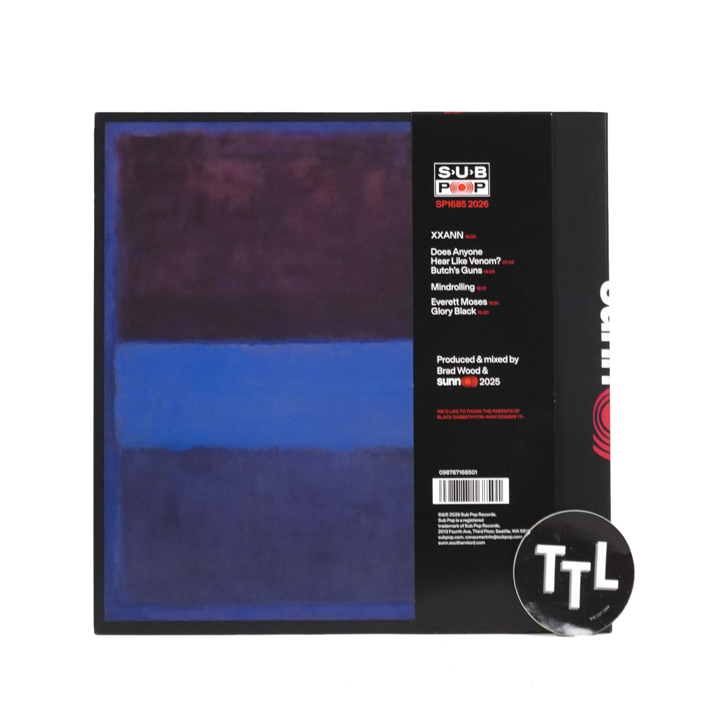 SUNN O))): SUNN O))) (Loser Edition Colored Vinyl) Vinyl 2LP - Image 3