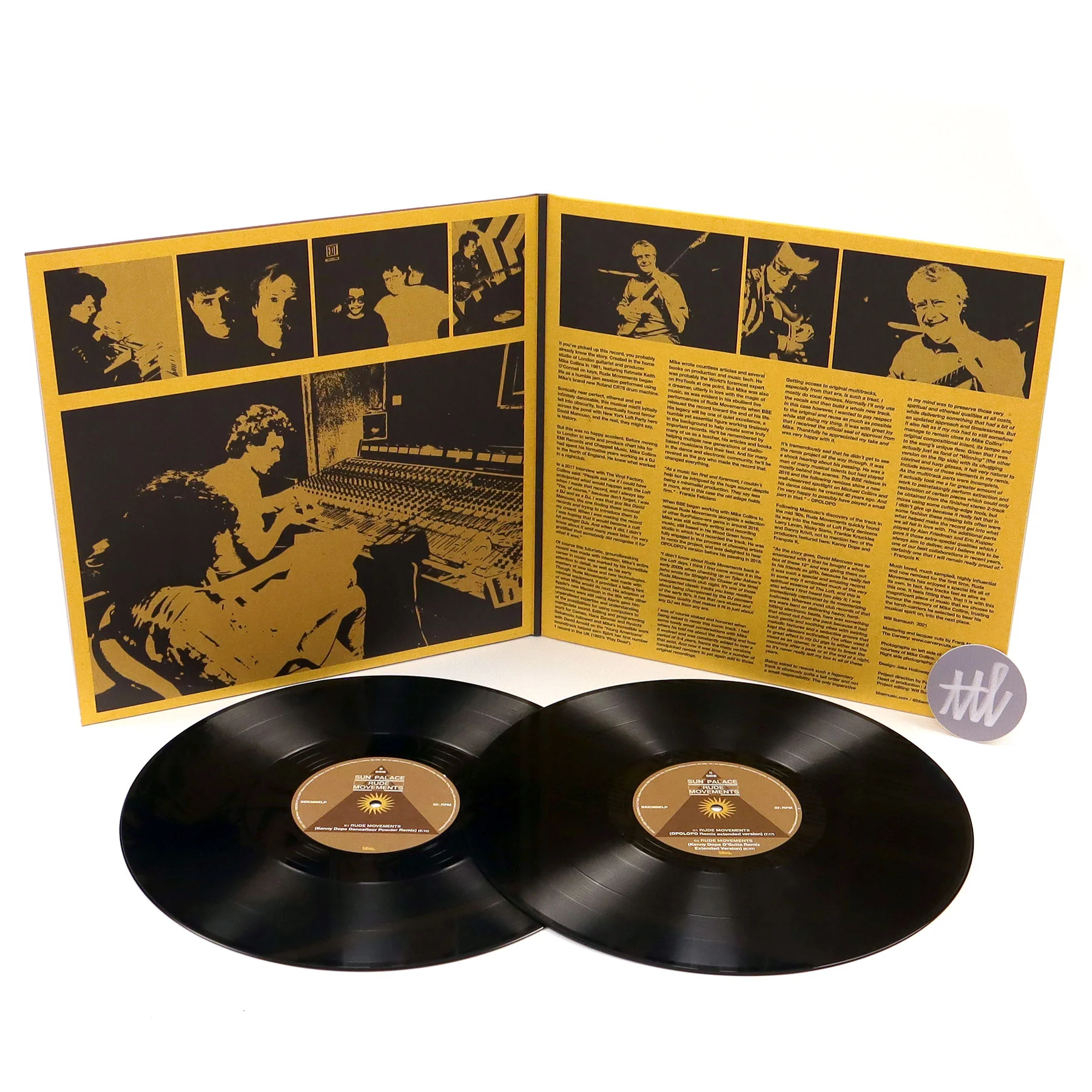 Sun Palace: Rude Movements - The Remixes Vinyl 2LP - Image 2