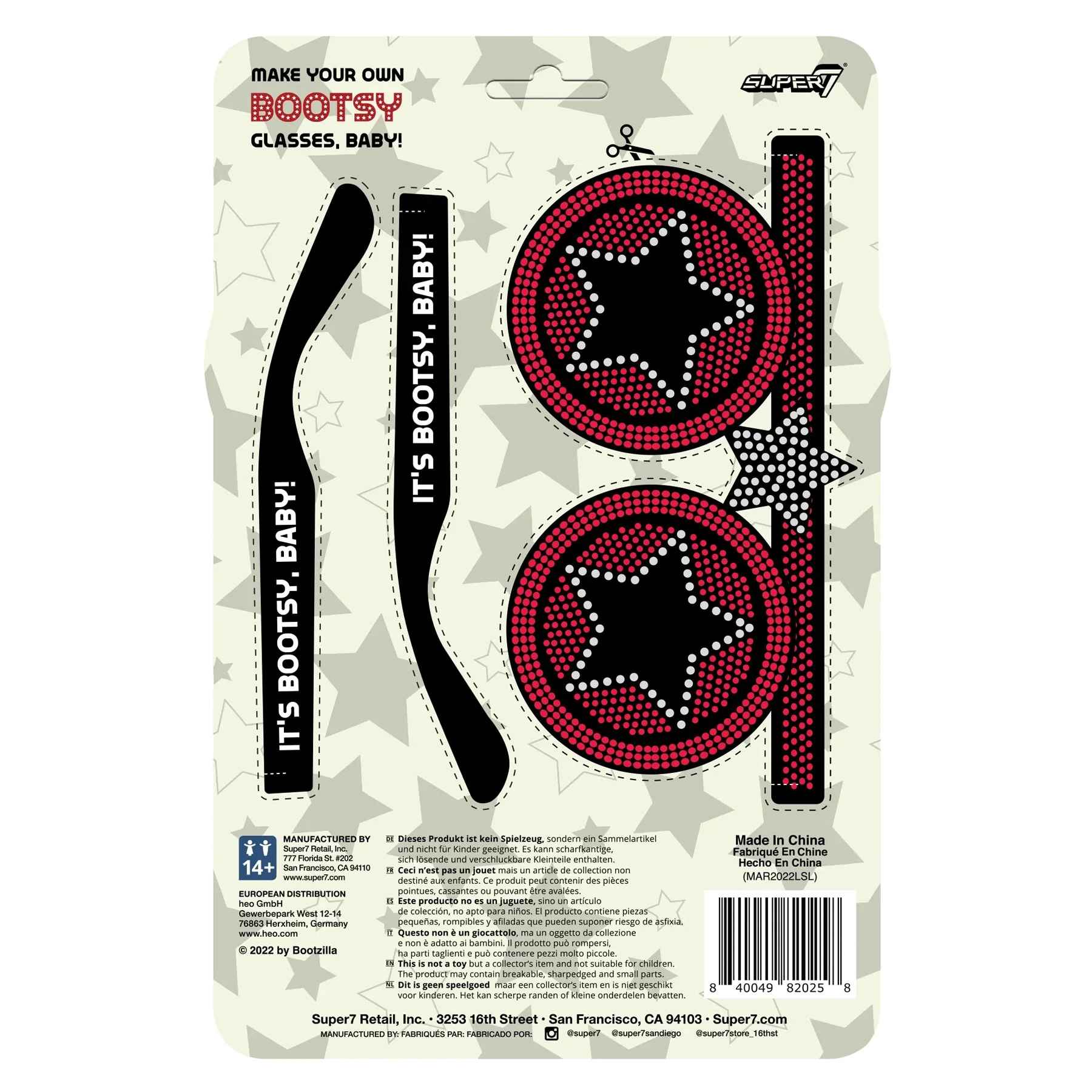 Super7: Bootsy Collins ReAction Figure - Image 3
