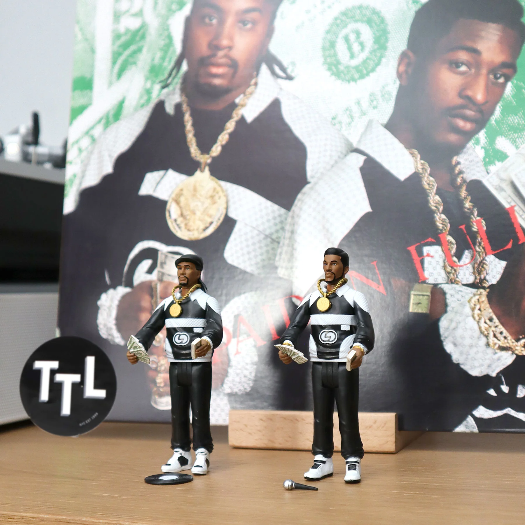Super7: Eric B. & Rakim - Paid In Full ReAction Figures - Image 8