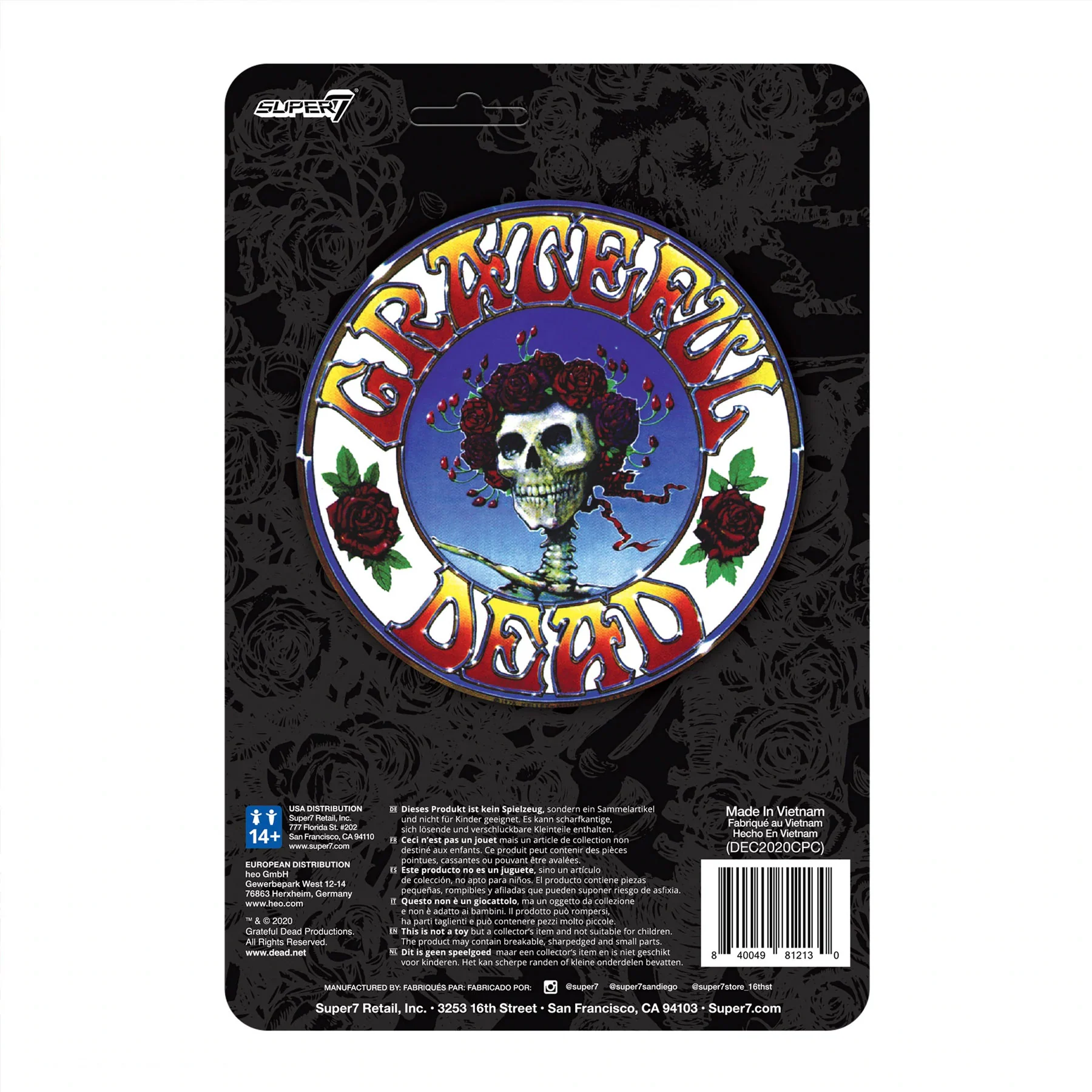 Super7: Grateful Dead - Bertha ReAction Figure - Image 3