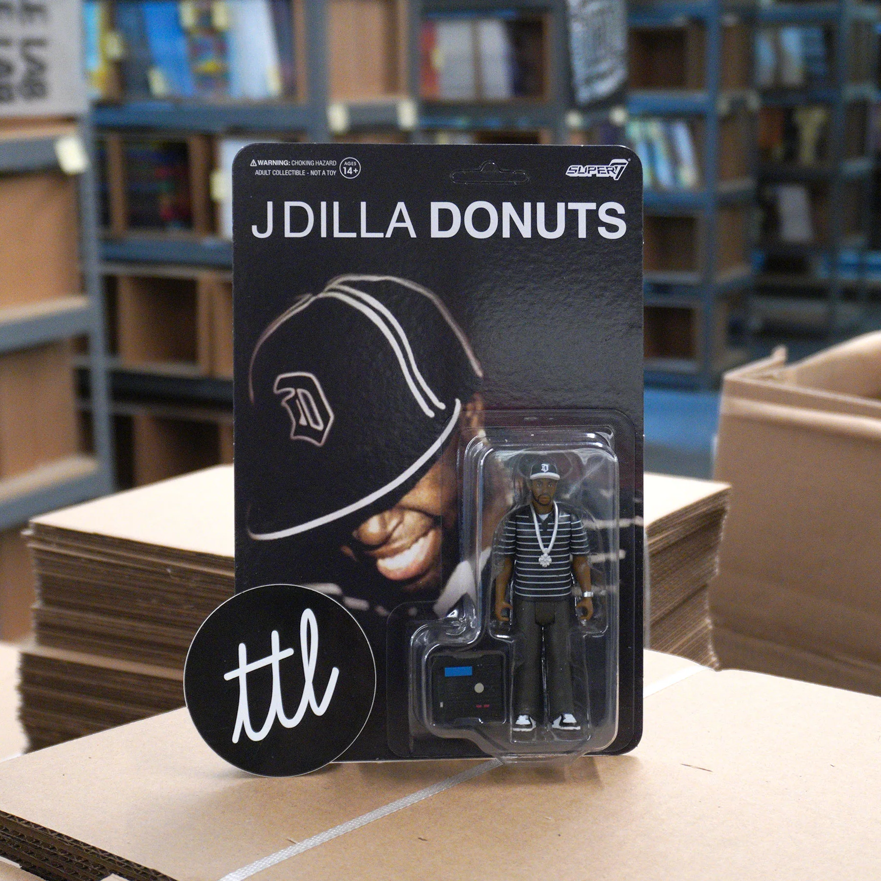 Super7: J Dilla Donuts Wave 1 ReAction Toy Figure - Image 4