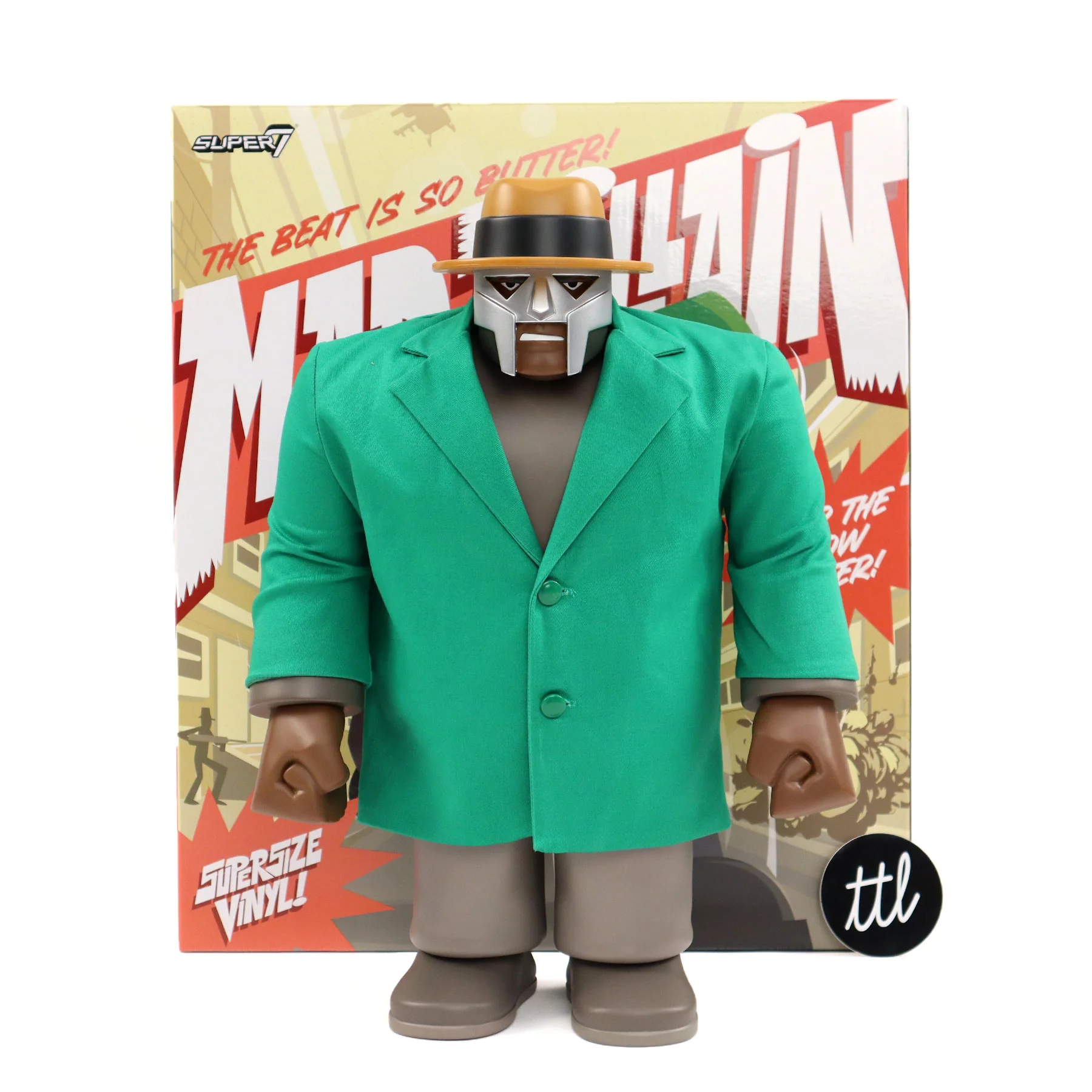 Super7: MF Doom - Madvillain All Caps SuperSize ReAction Figure - Image 5