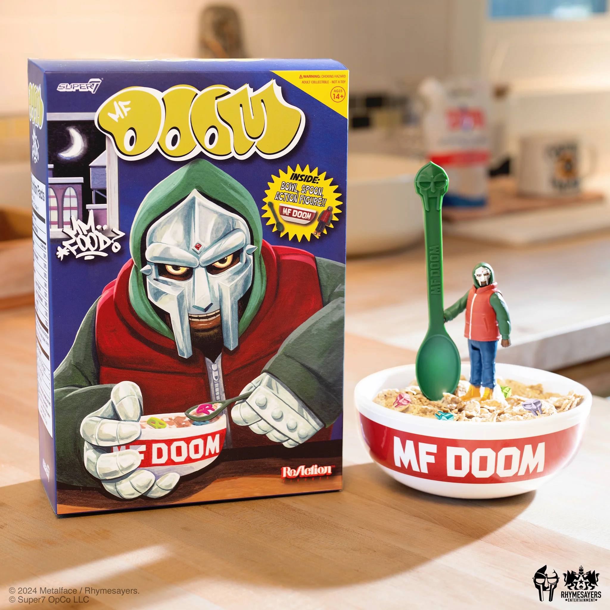 Super7: MF Doom Cereal Box ReAction Figure Toy - Image 6