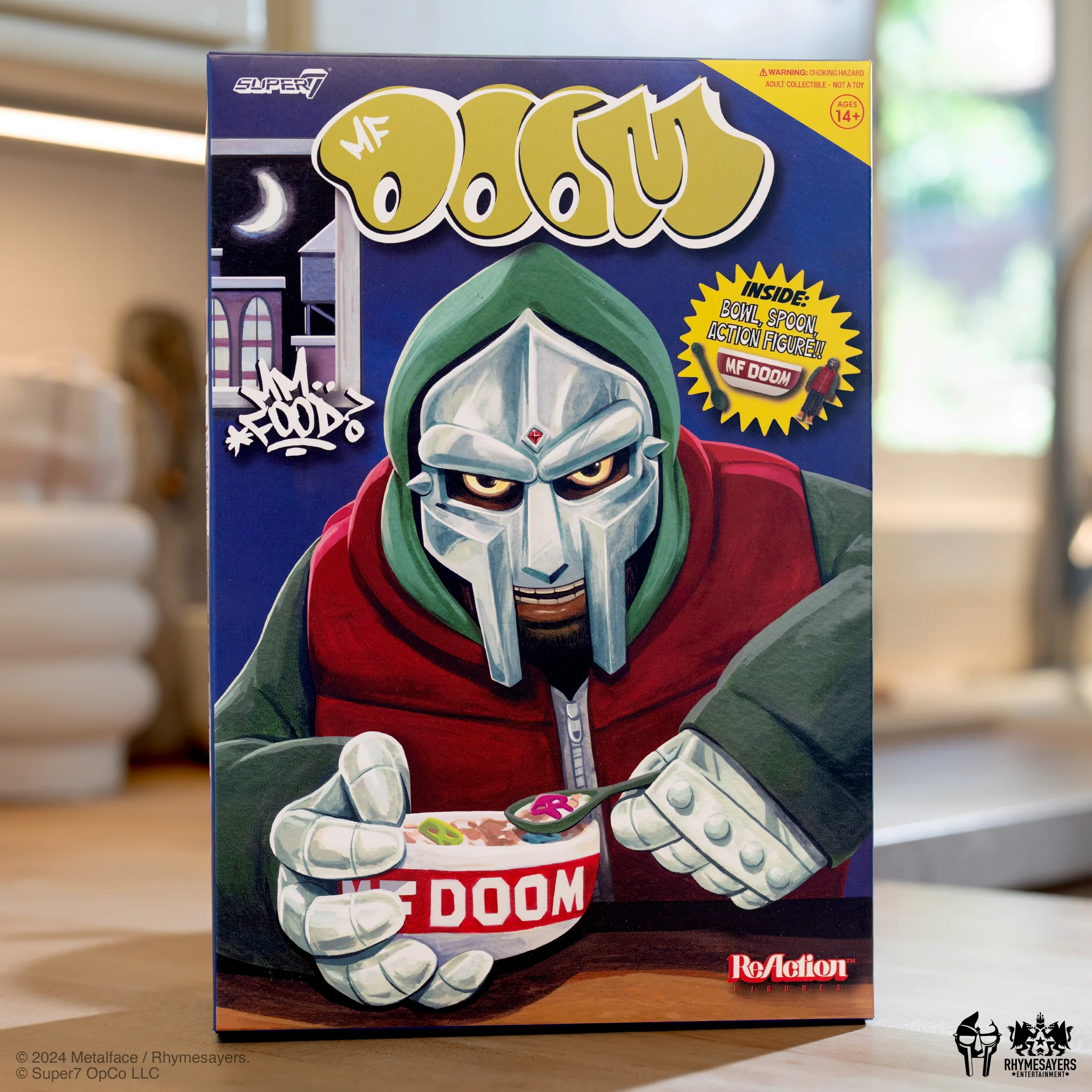 Super7: MF Doom Cereal Box ReAction Figure Toy - Image 8