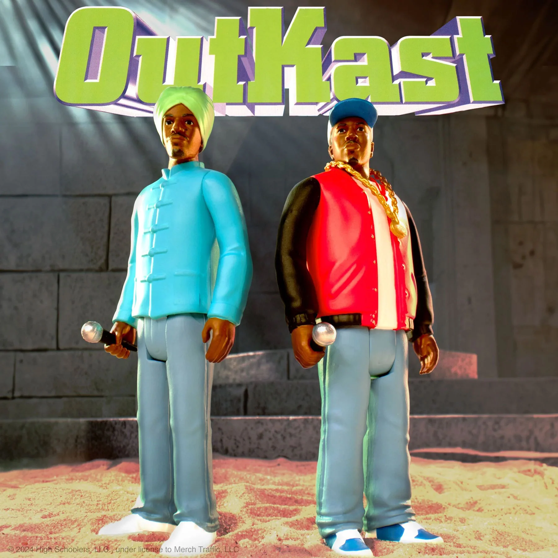 Super7: Outkast ATLiens Wave 1 ReAction Toy Figures - Image 3