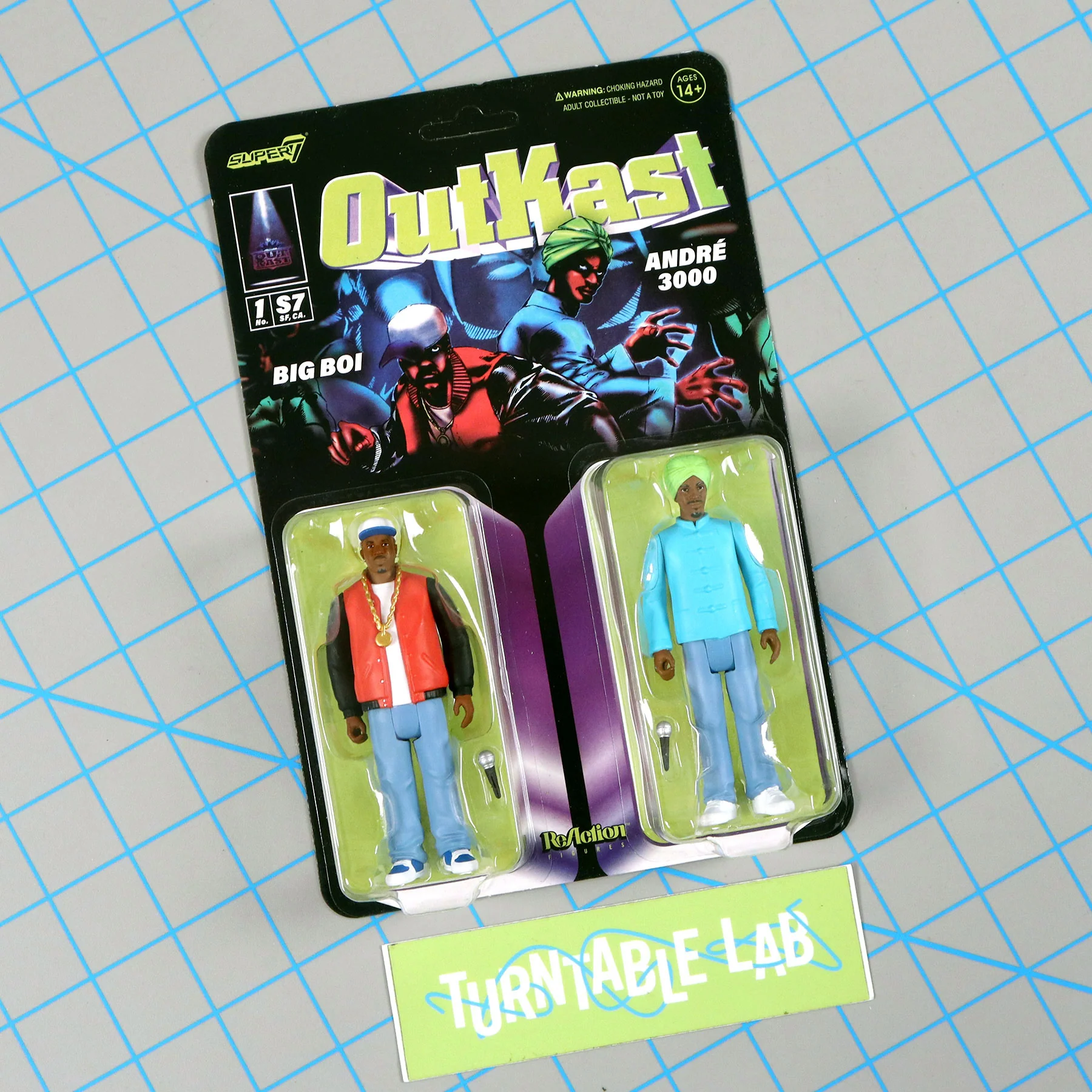 Super7: Outkast ATLiens Wave 1 ReAction Toy Figures - Image 6