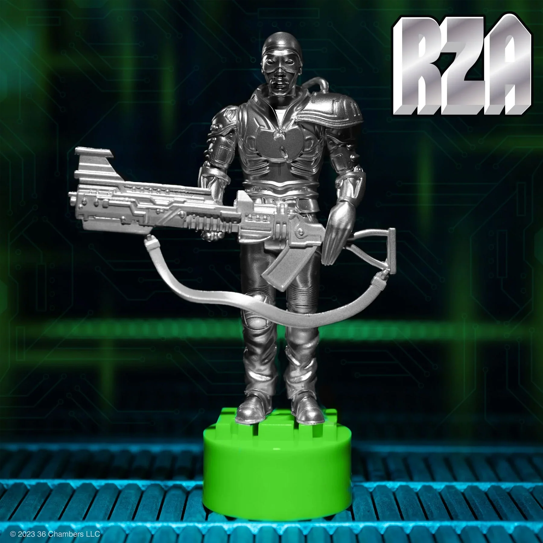 Super7: RZA Bobby Digital Wave 3 ReAction Figure Boxset w/ 7" Vinyl + 45 Adaptor - Image 10