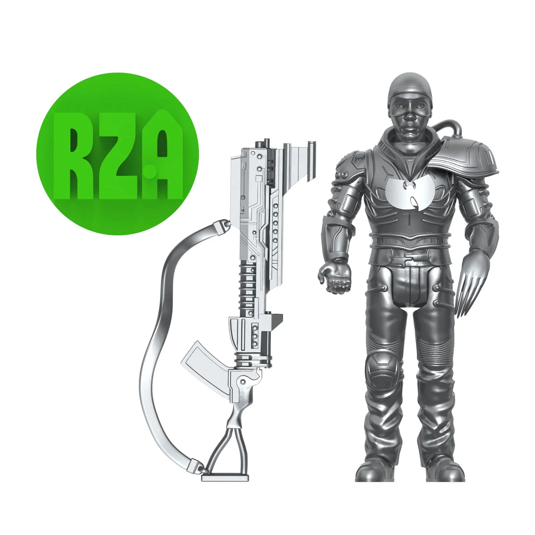 Super7: RZA Bobby Digital Wave 3 ReAction Figure Boxset w/ 7" Vinyl + 45 Adaptor - Image 2