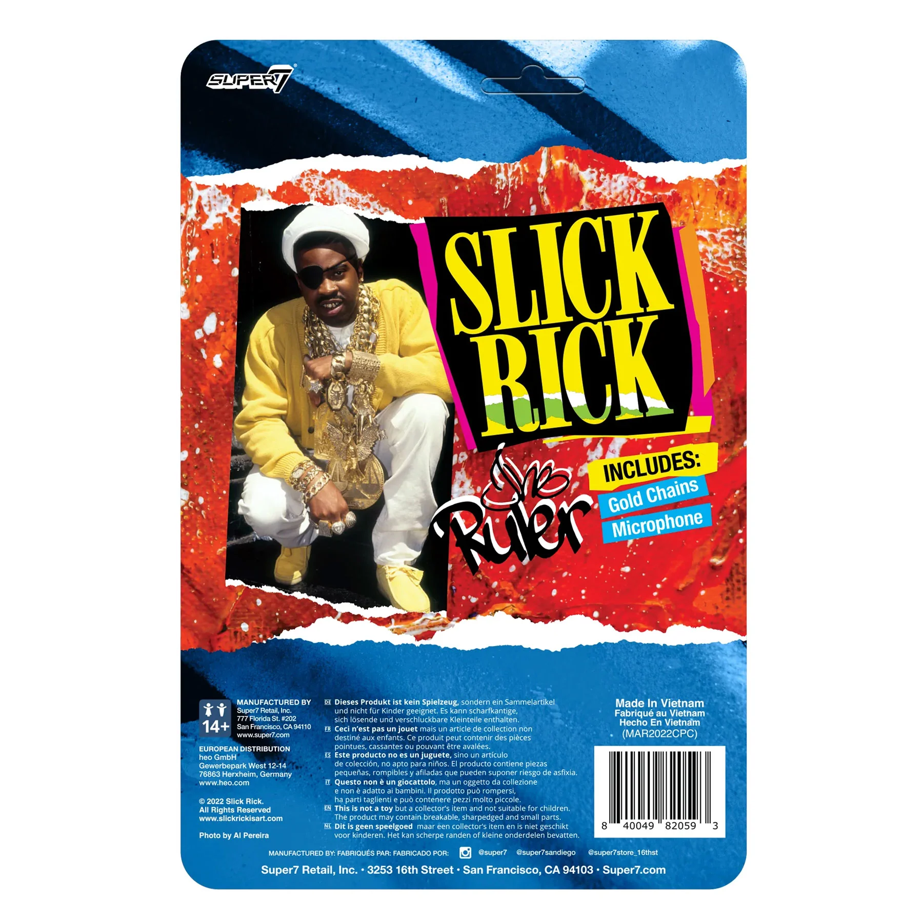 Super7: Slick Rick ReAction Figure - Image 4