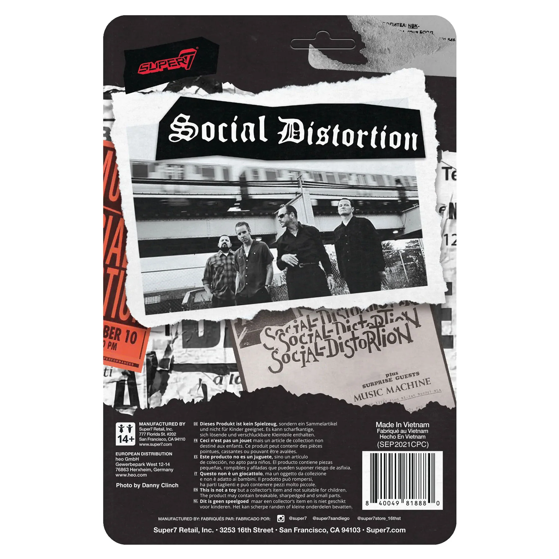 Super7: Social Distortion - Skelly ReAction Figure - Image 3