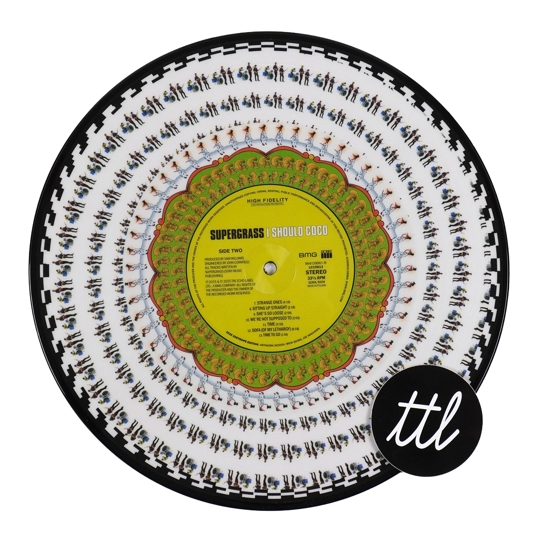 Supergrass: I Should Coco (Zoetropic) Vinyl LP - Image 2