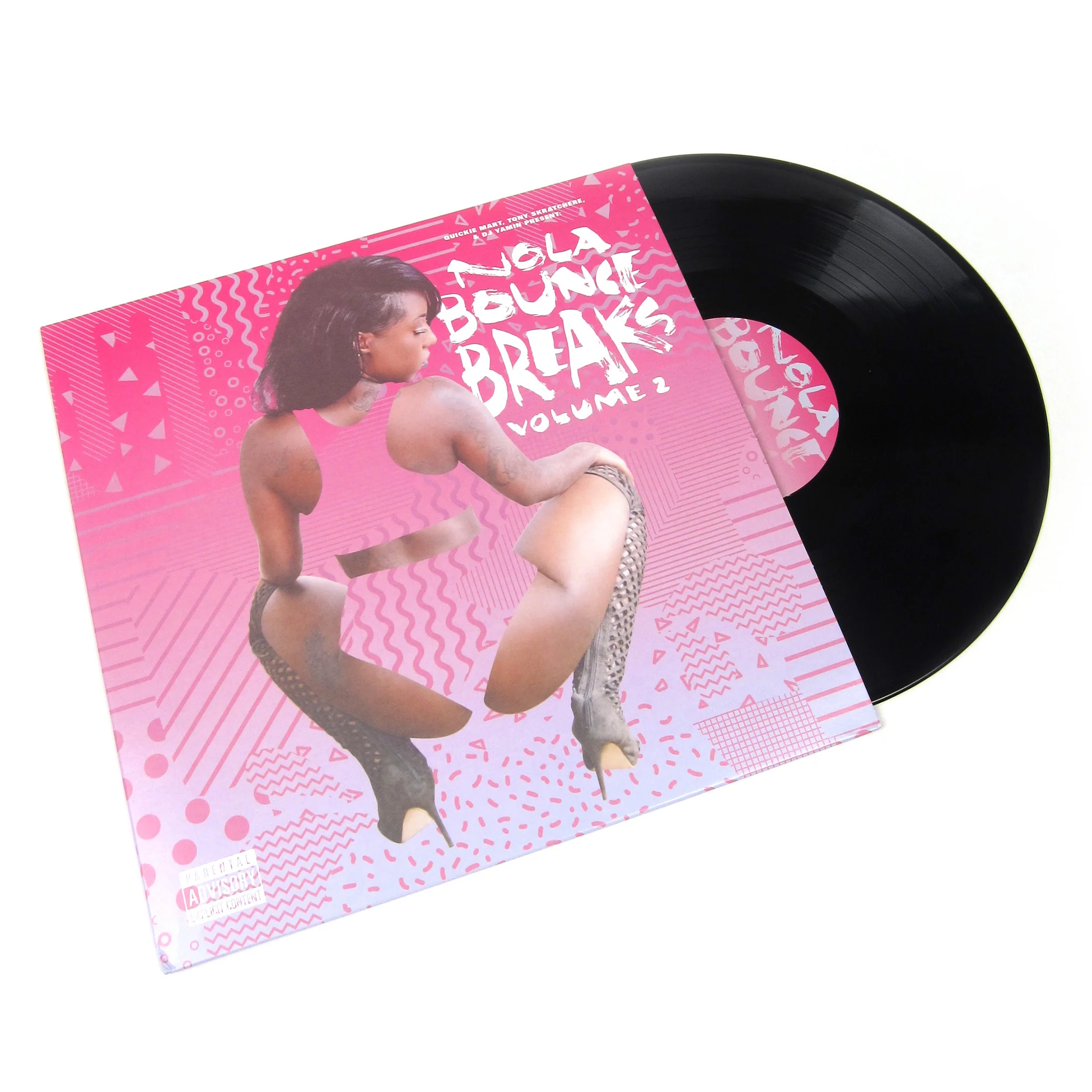 Superjock Records: Nola Bounce Breaks Vol.2 Vinyl LP