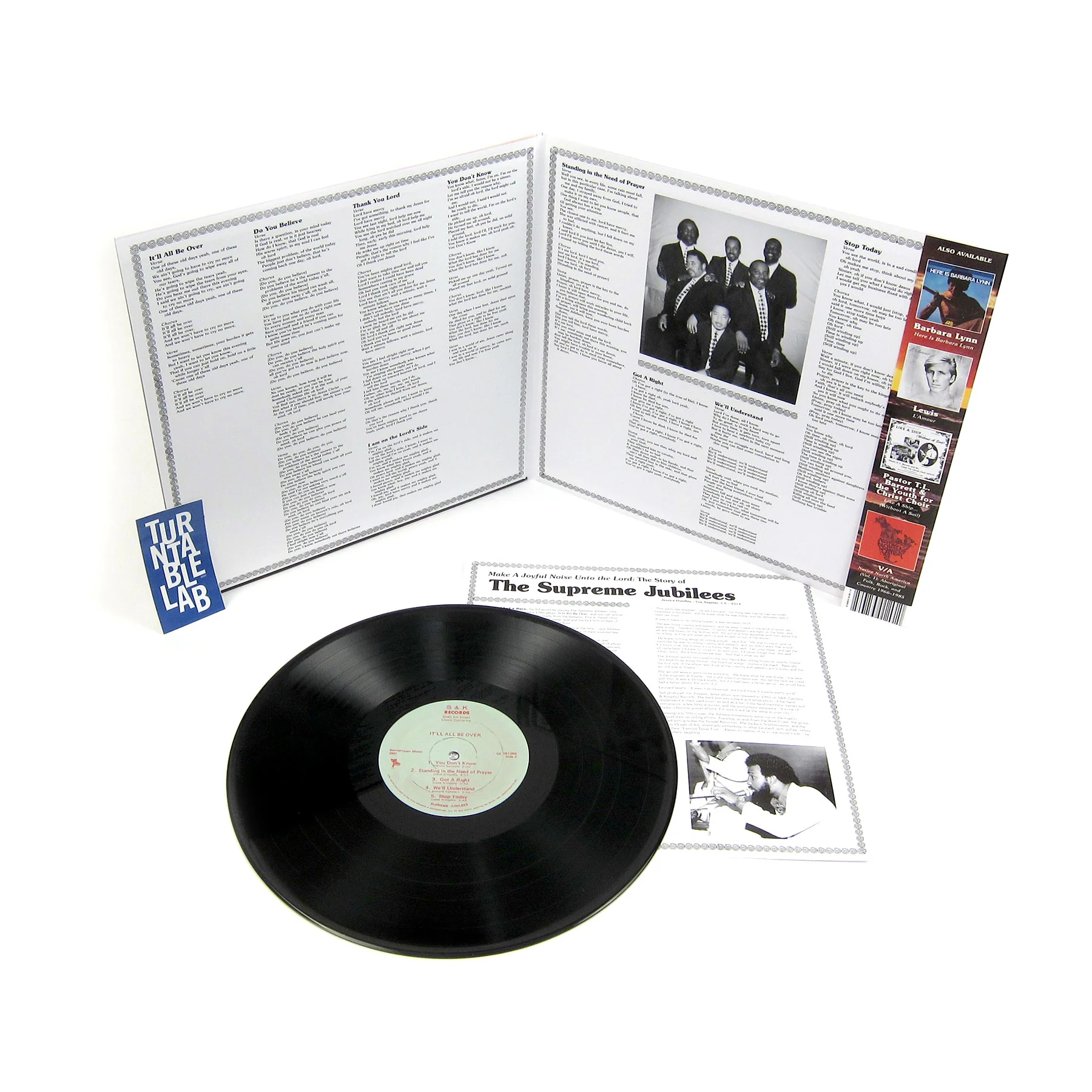The Supreme Jubilees: It'll All Be Over Vinyl LP - Image 2