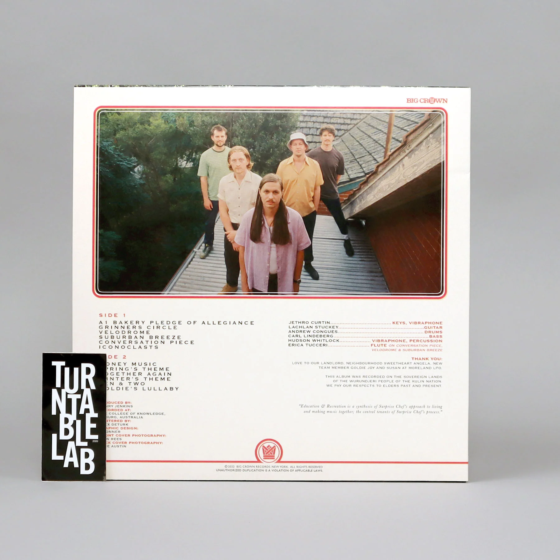 Surprise Chef: Education & Recreation (Colored Vinyl) Vinyl LP - Turntable Lab Exclusive - Image 4