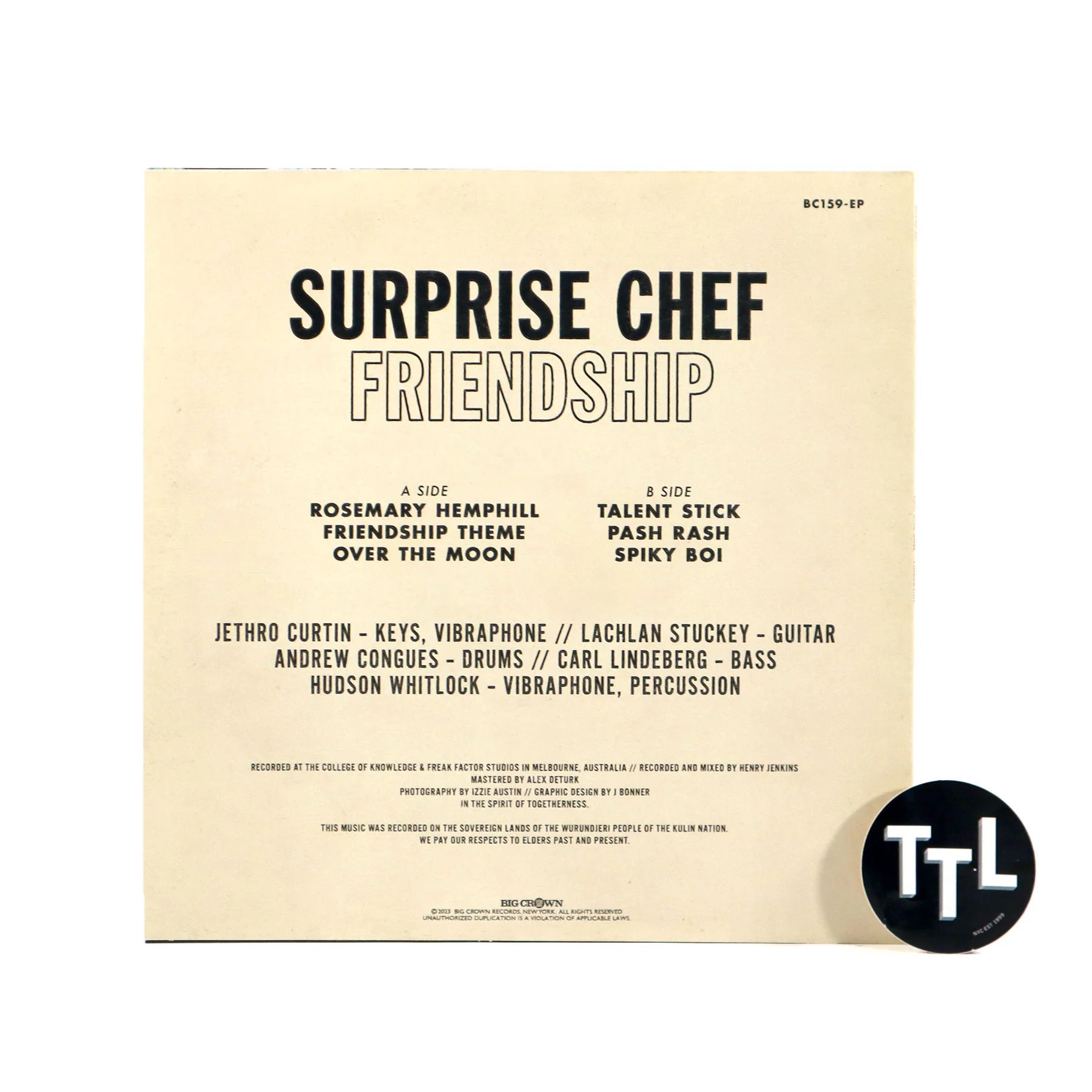 Surprise Chef: Friendship EP (Colored Vinyl) Vinyl 12" - Image 3