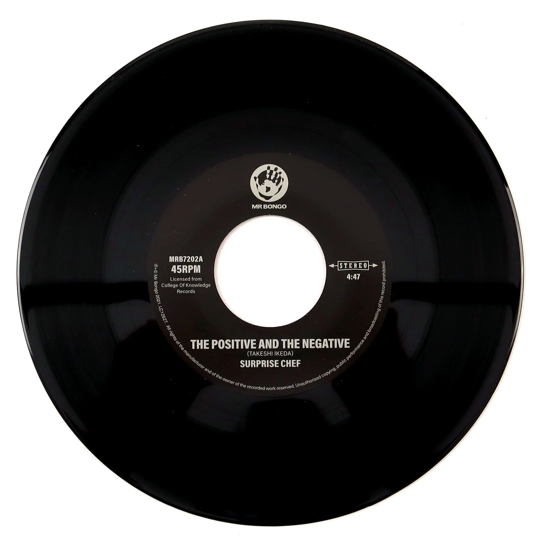 Surprise Chef & Minoru Muraoka: The Positive And The Negative Vinyl 7"