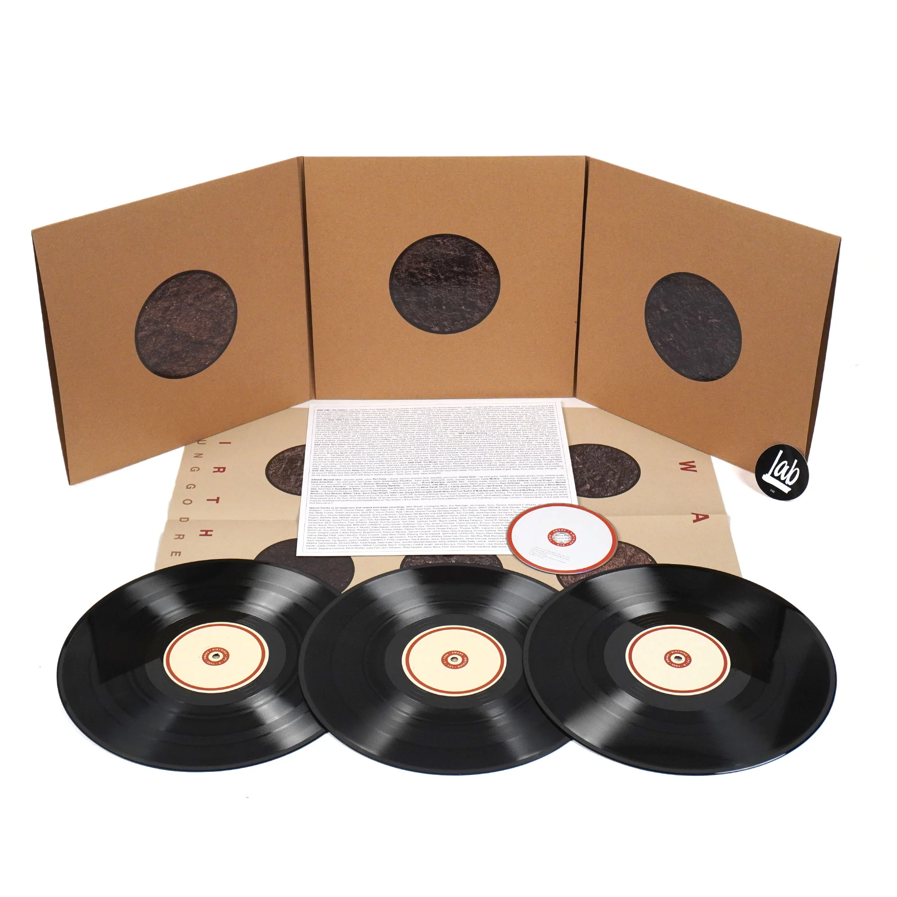 Swans: Birthing Vinyl 3LP - Image 2
