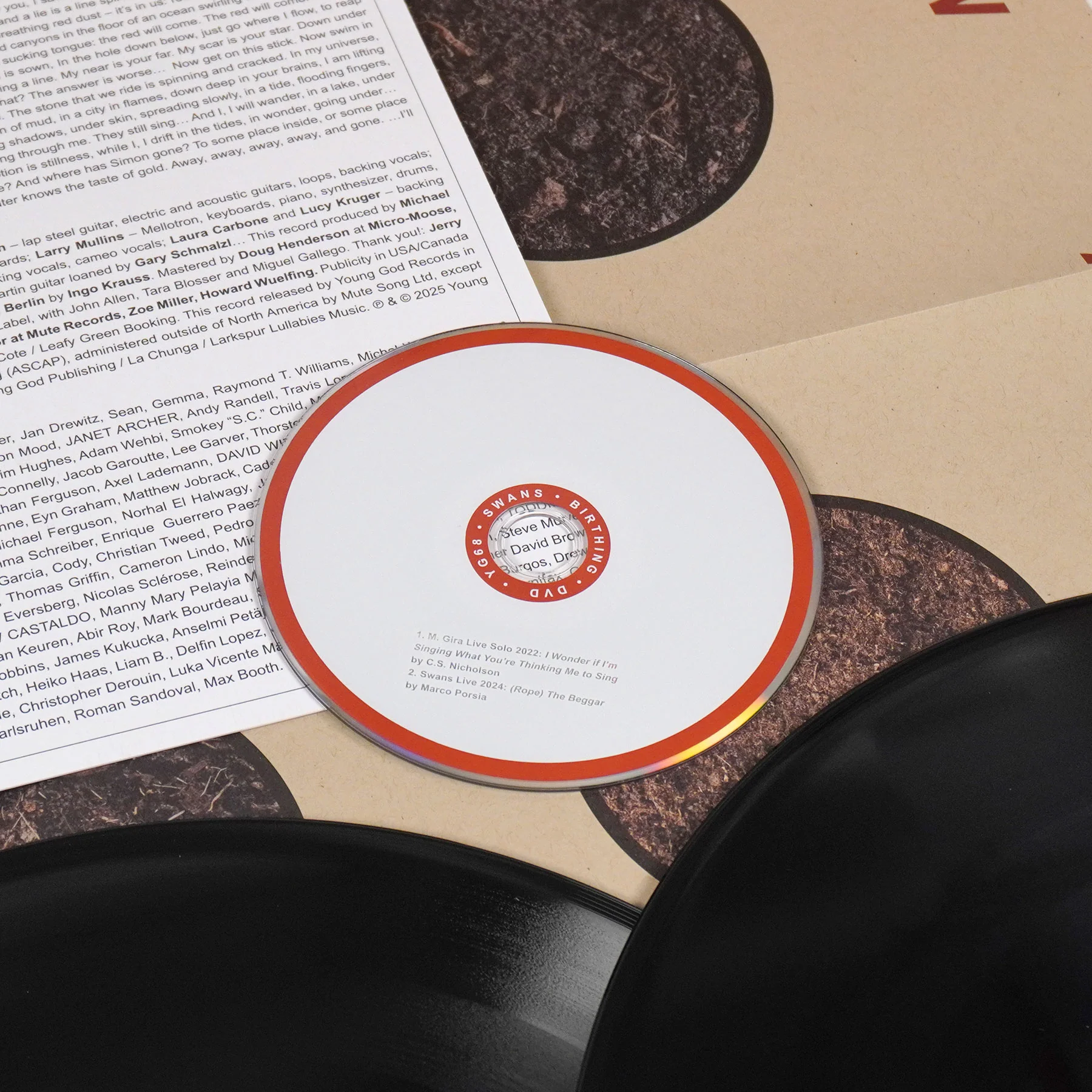 Swans: Birthing Vinyl 3LP - Image 3