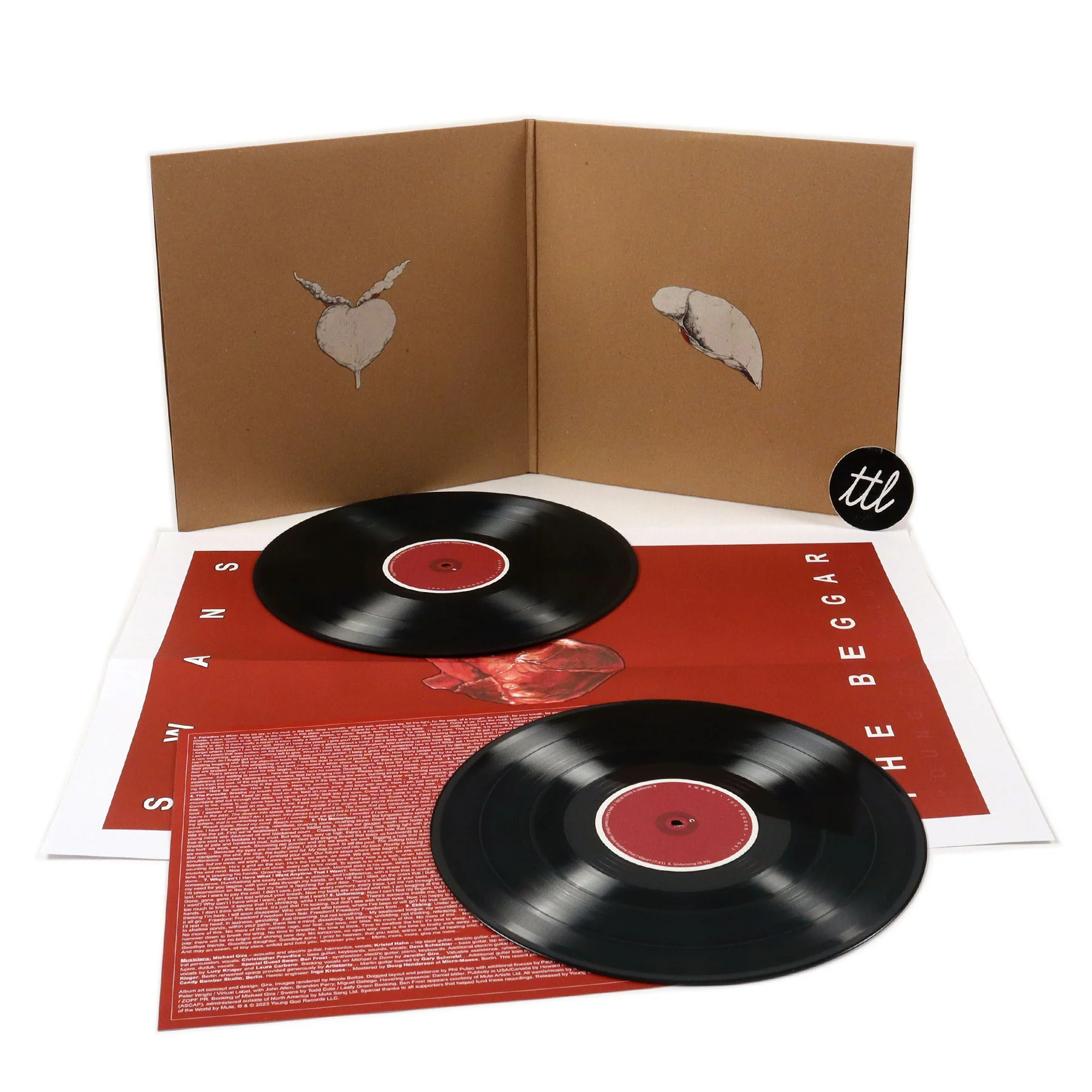 Swans: The Beggar Vinyl 2LP - Image 2